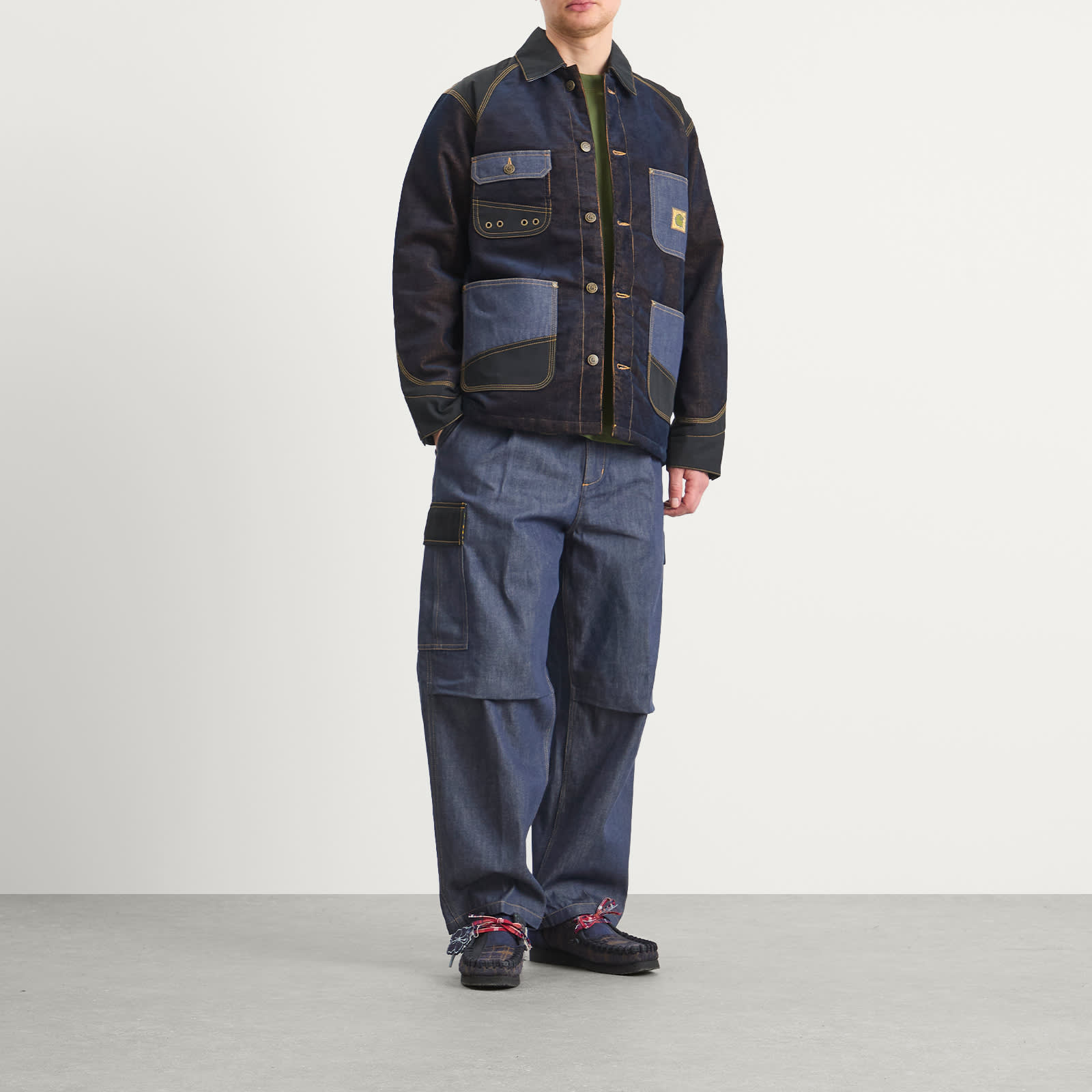 Carhartt WIP x Nicholas Daley Cargo Pants - Ocean Cavern