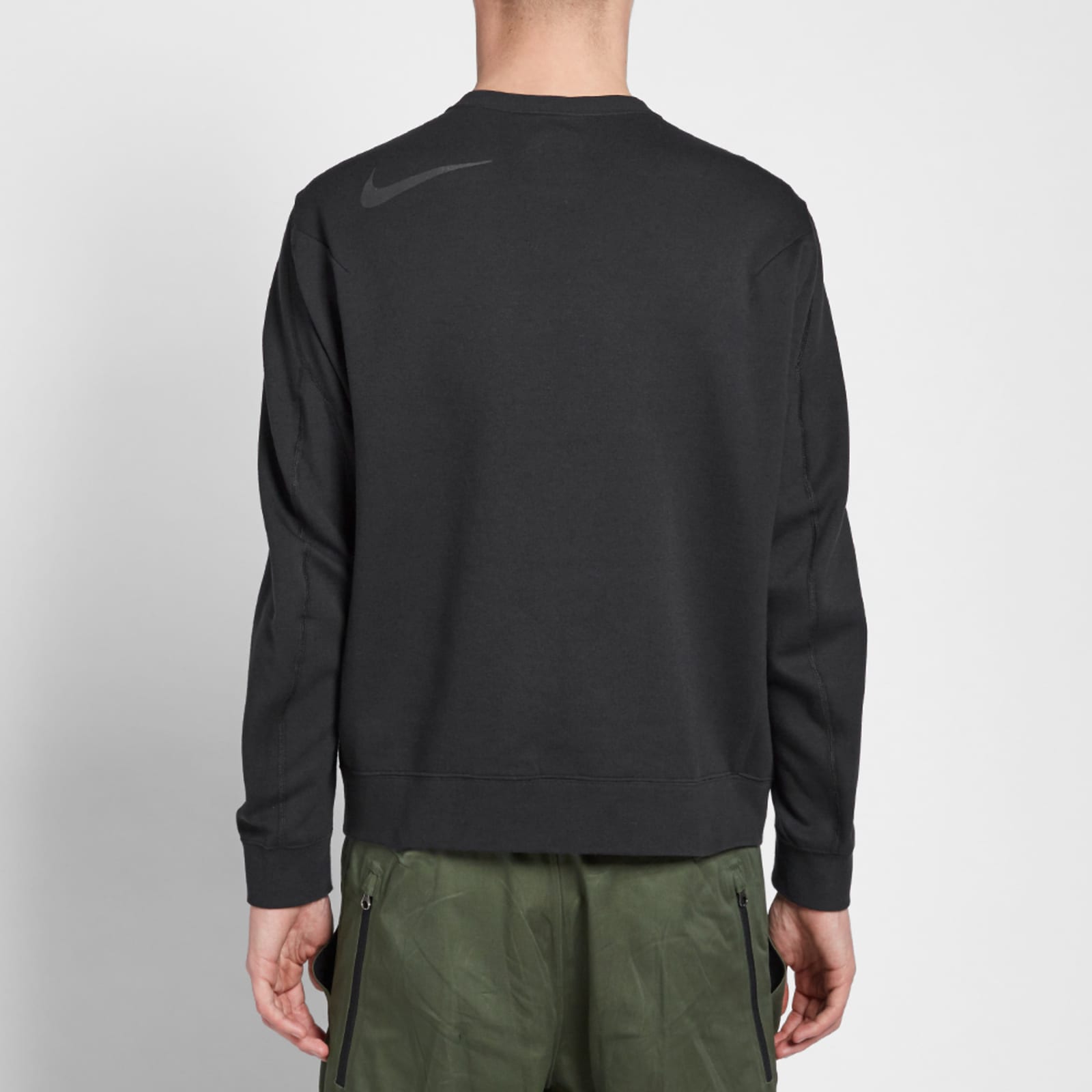 NikeLab ACG Tech Fleece Crew - Black