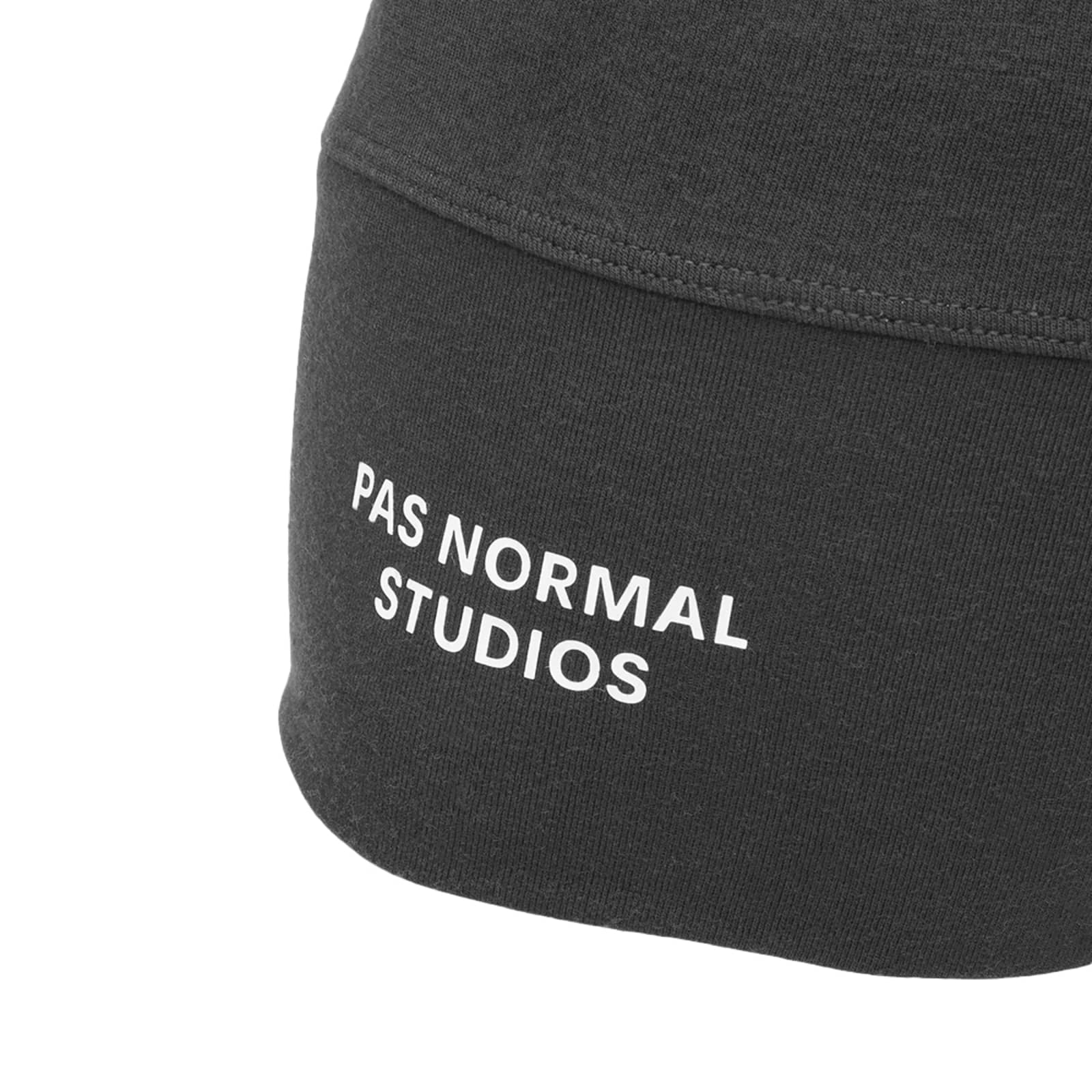 Pas Normal Studios Logo Cycling Beanie - Black