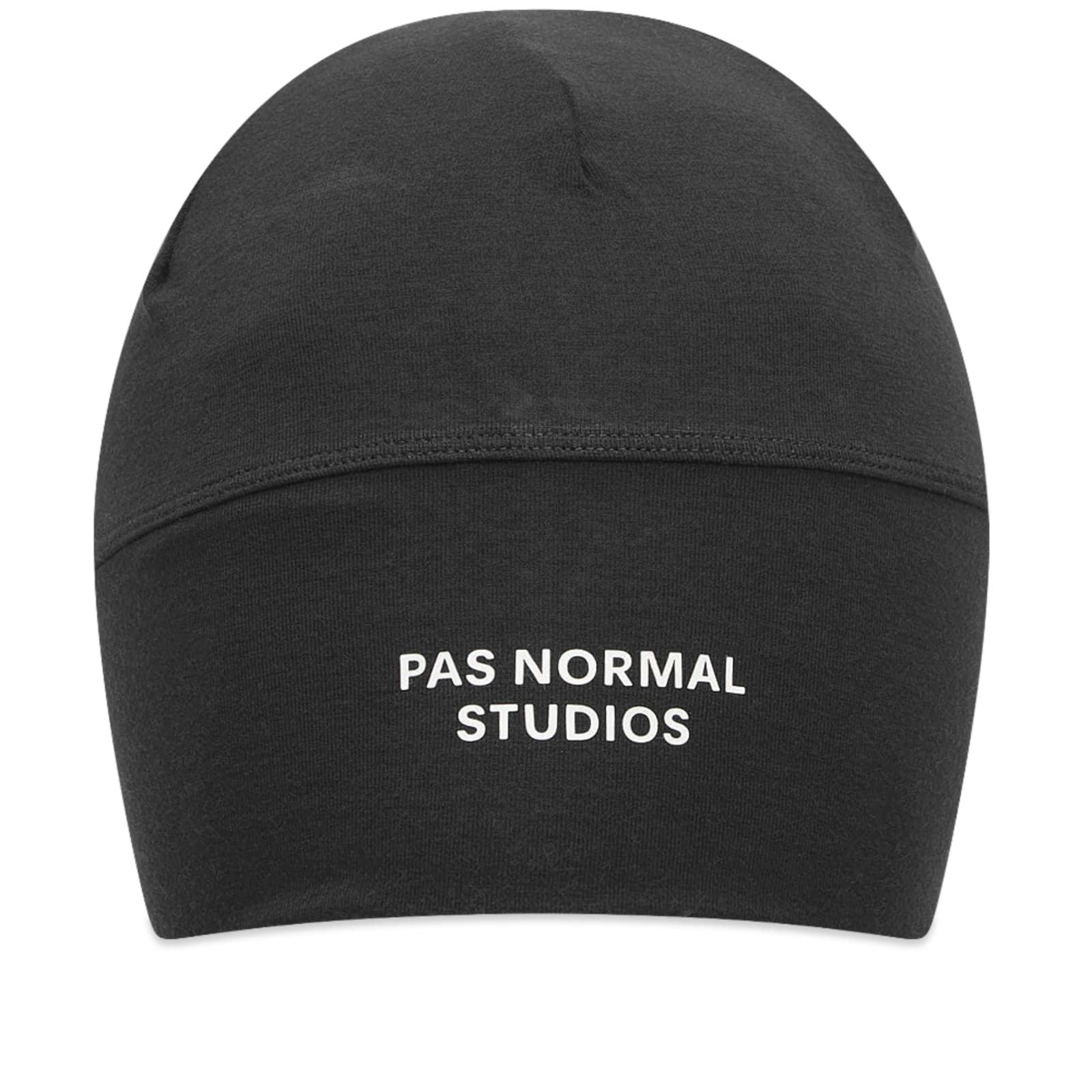 Pas Normal Studios Logo Cycling Beanie - Black