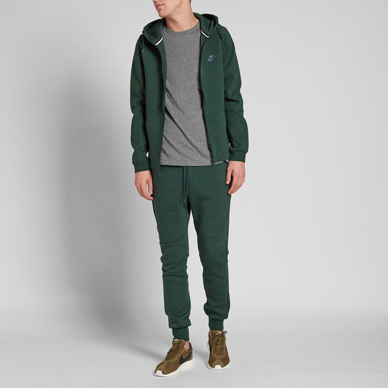 Nike Tech Fleece Pant Medium Green Heather END.