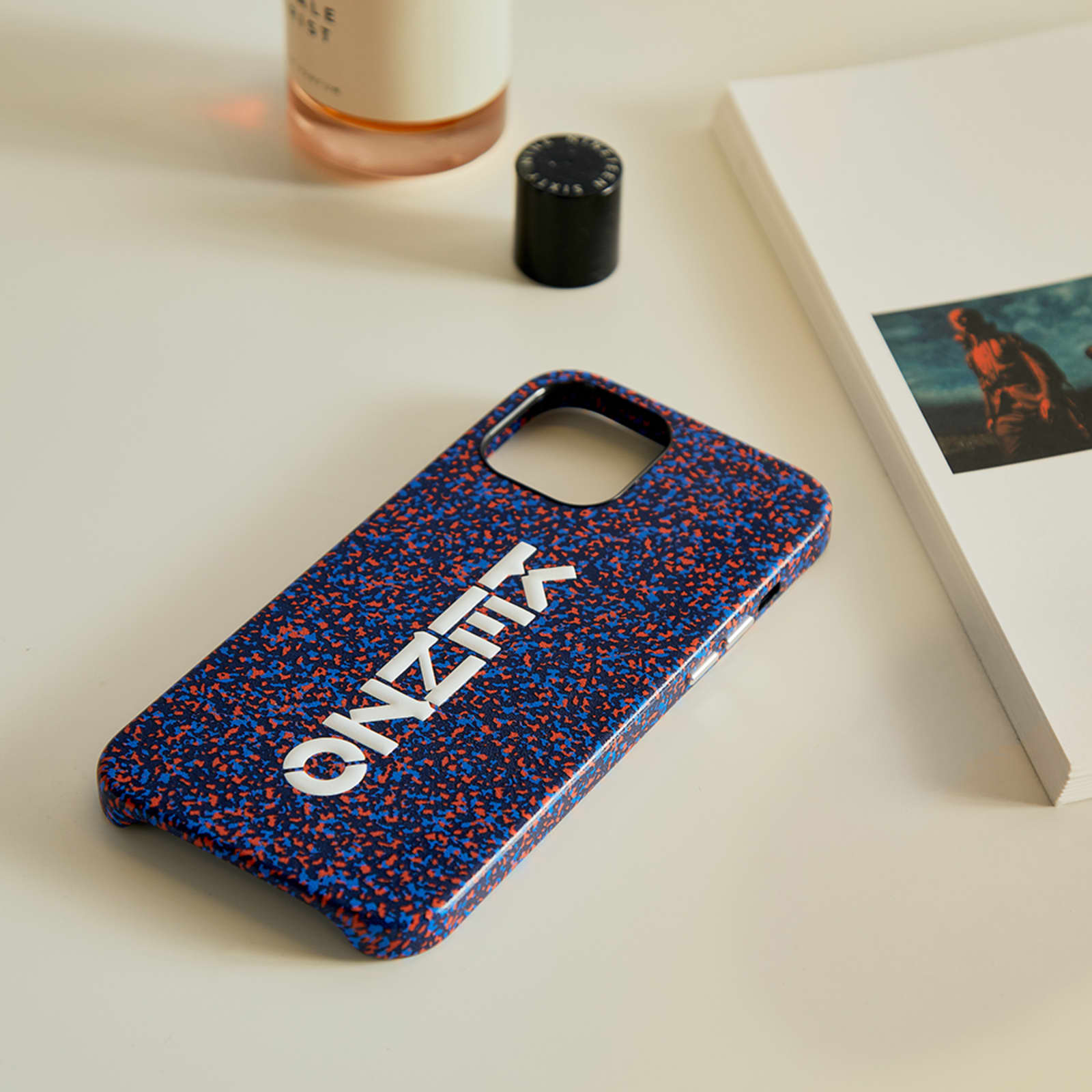 Kenzo Verti iPhone 12 Pro Case Deep Sea Blue END.