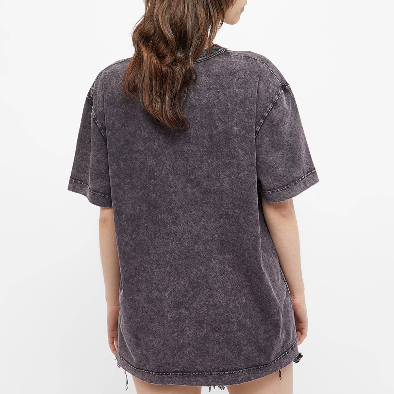 Alexander Wang Acid Wash Classic Logo T-Shirt - Acid Grenadine