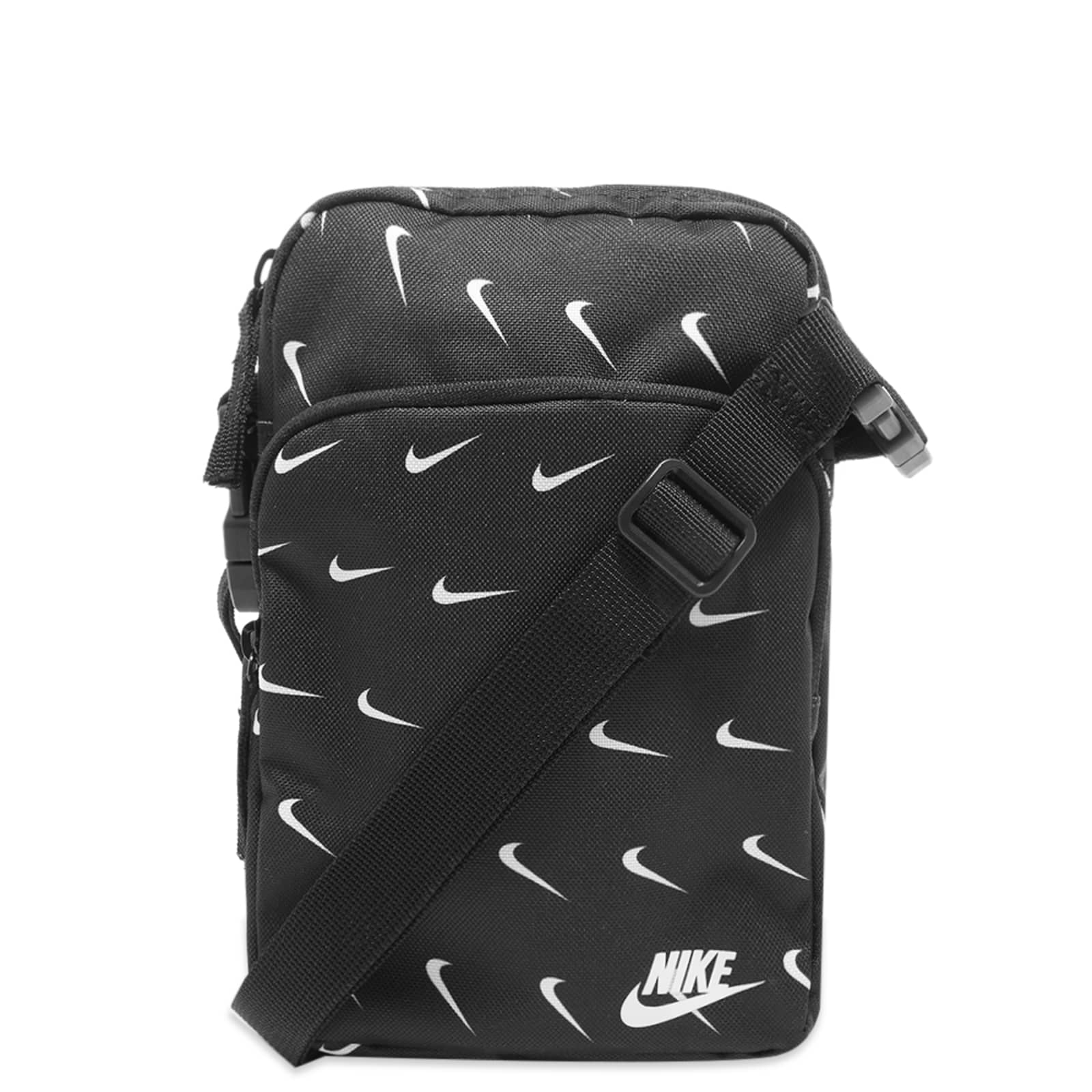 Nike Heritage Cross Body Bag - Black & White