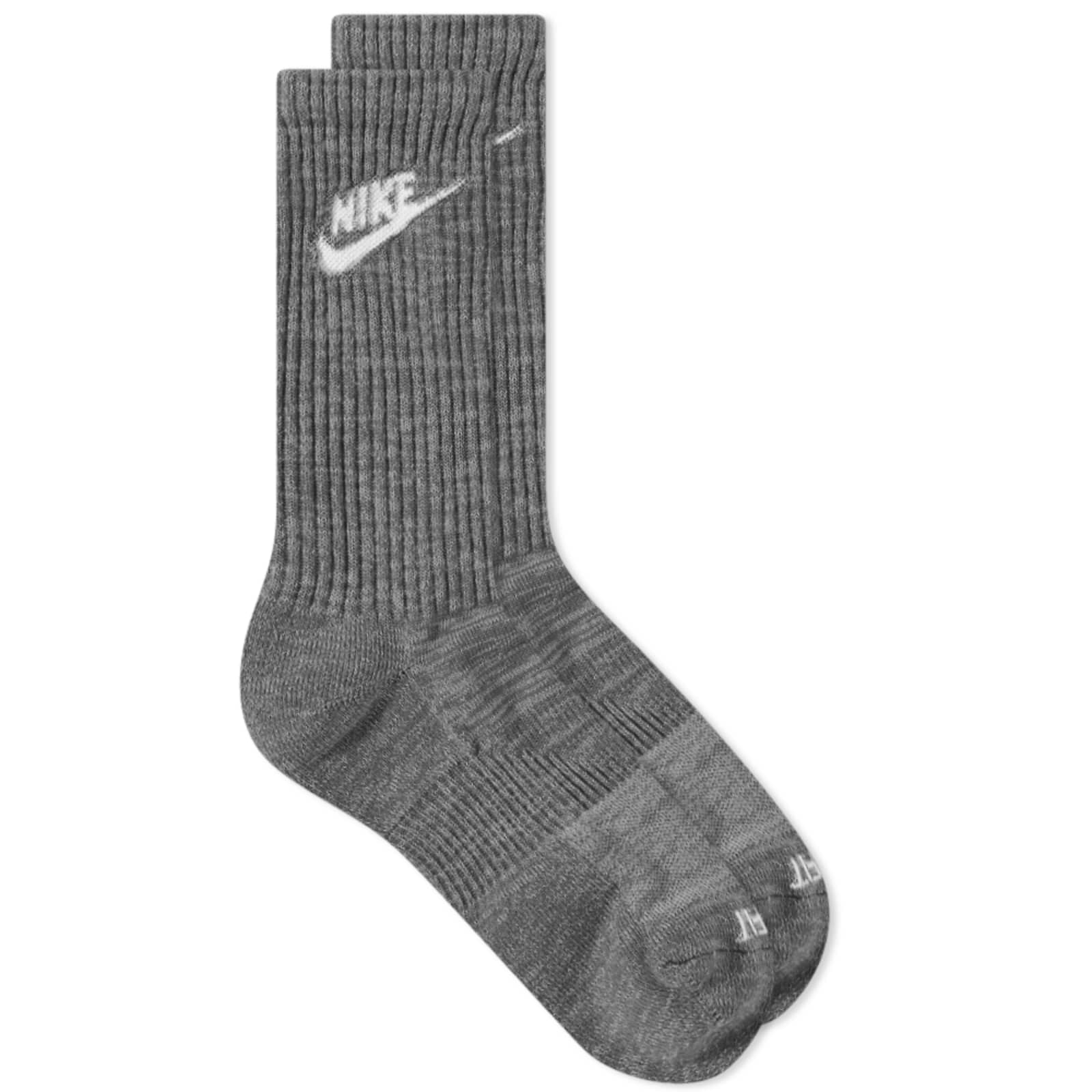 Nike Everyday Plus Cushioned Crew Sock Black & White END. (US)