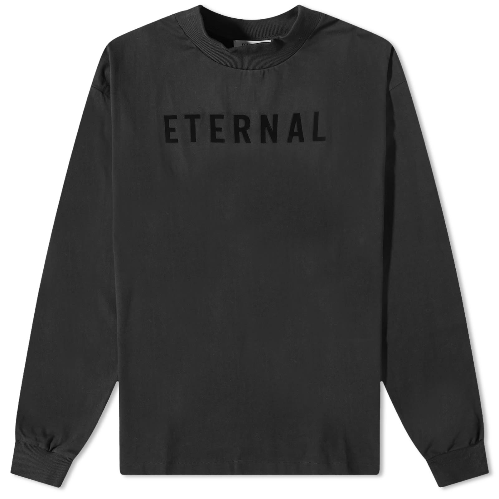 Fear of God Long Sleeve Eternal Cotton Tee Black END. (JP)