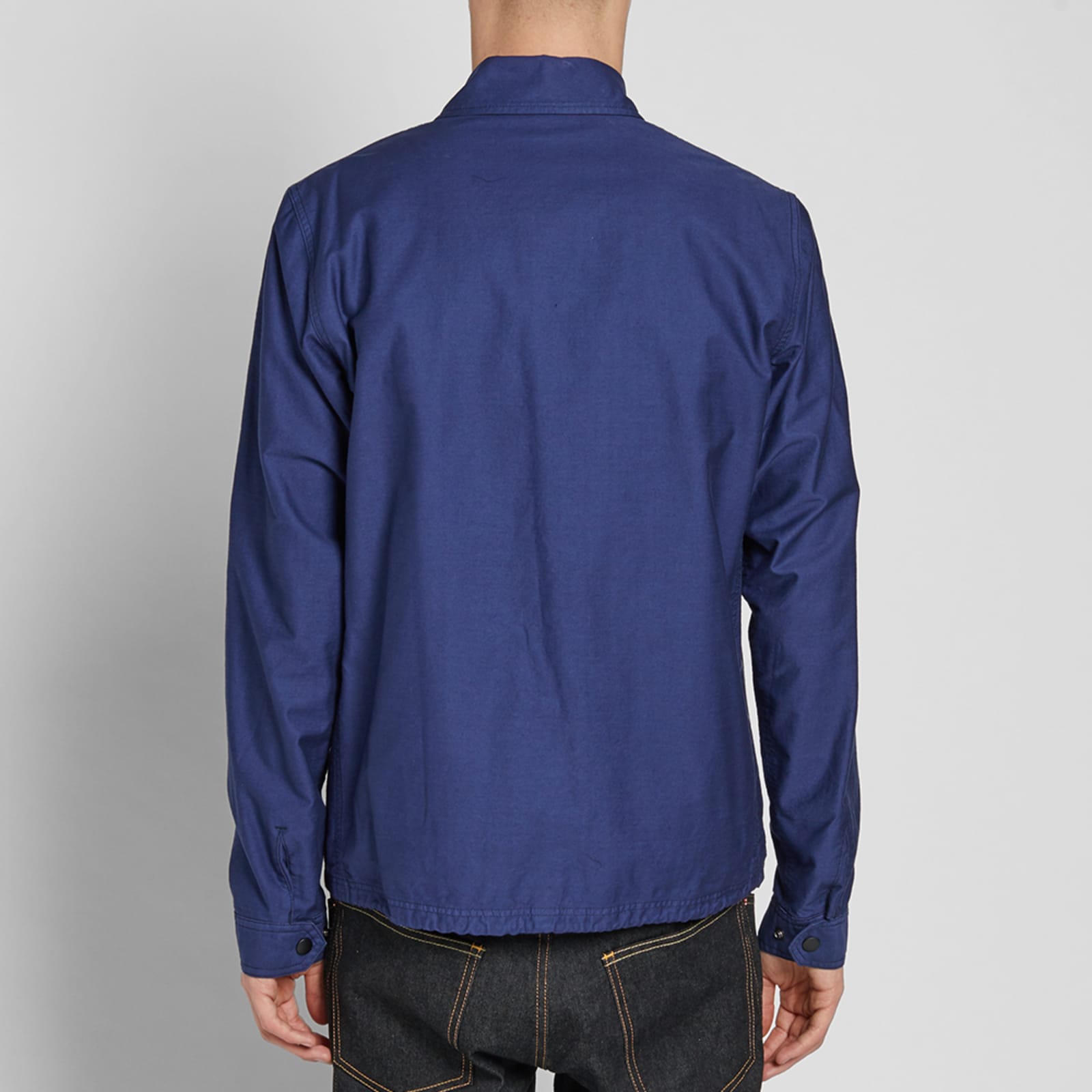 Ganryu Washed Moleskin Coach Jacket Navy END.
