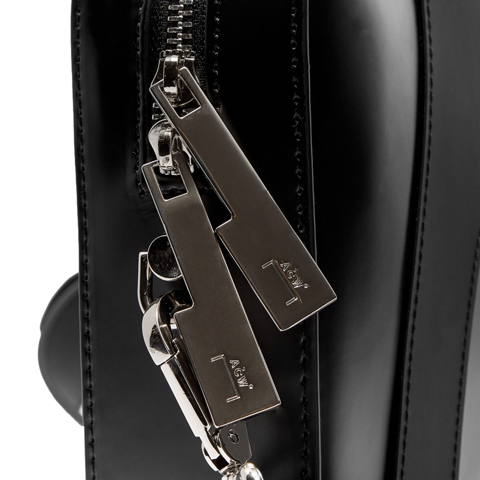 ACOLDWALL* Leather Cross Body Bag Black END.