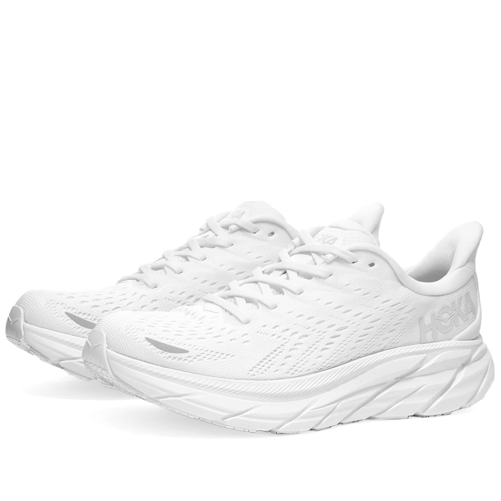 HOKA ONE ONE W Clifton 8 Sneaker White END.