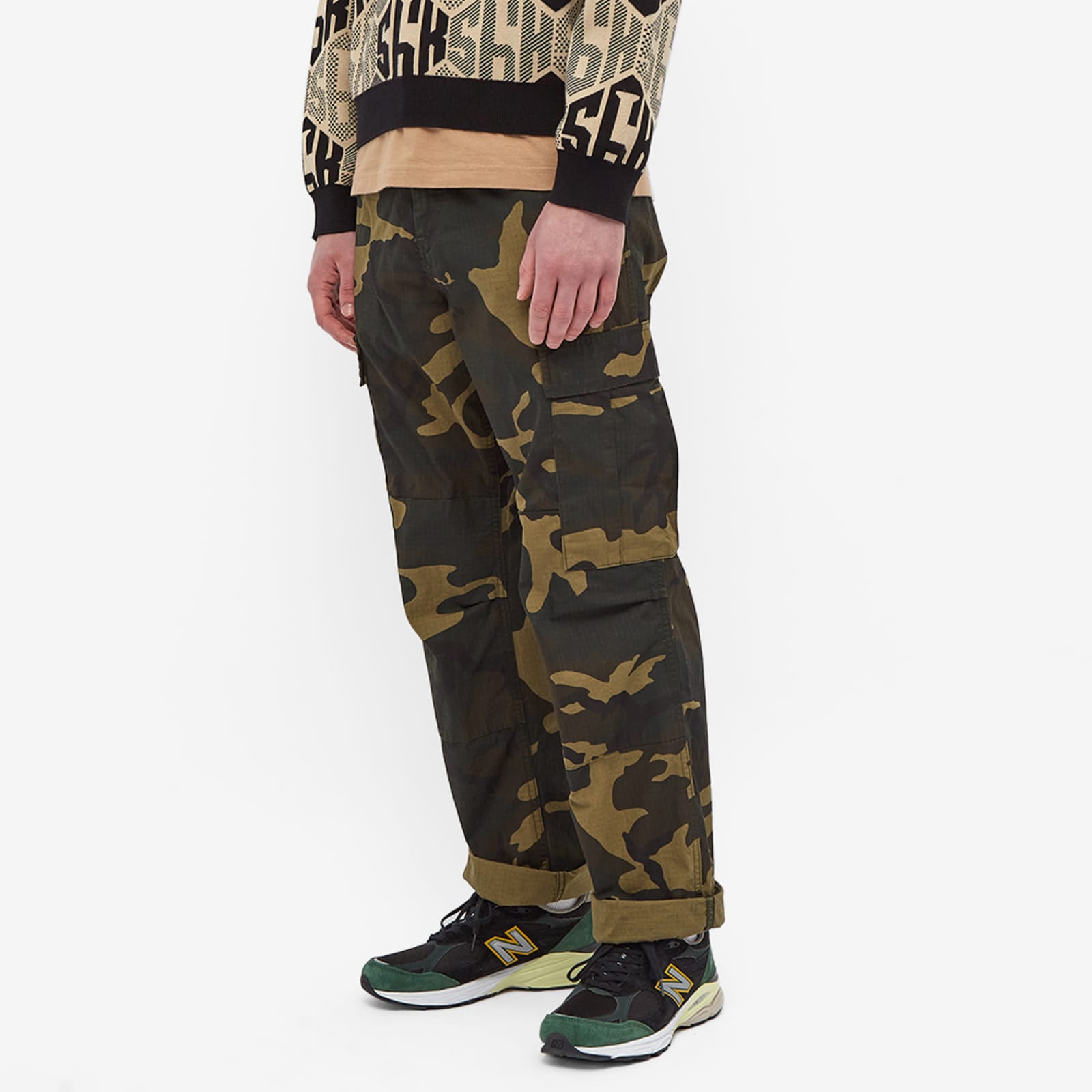 Carhartt WIP Regular Cargo Pant Camo Laurel END. (US)