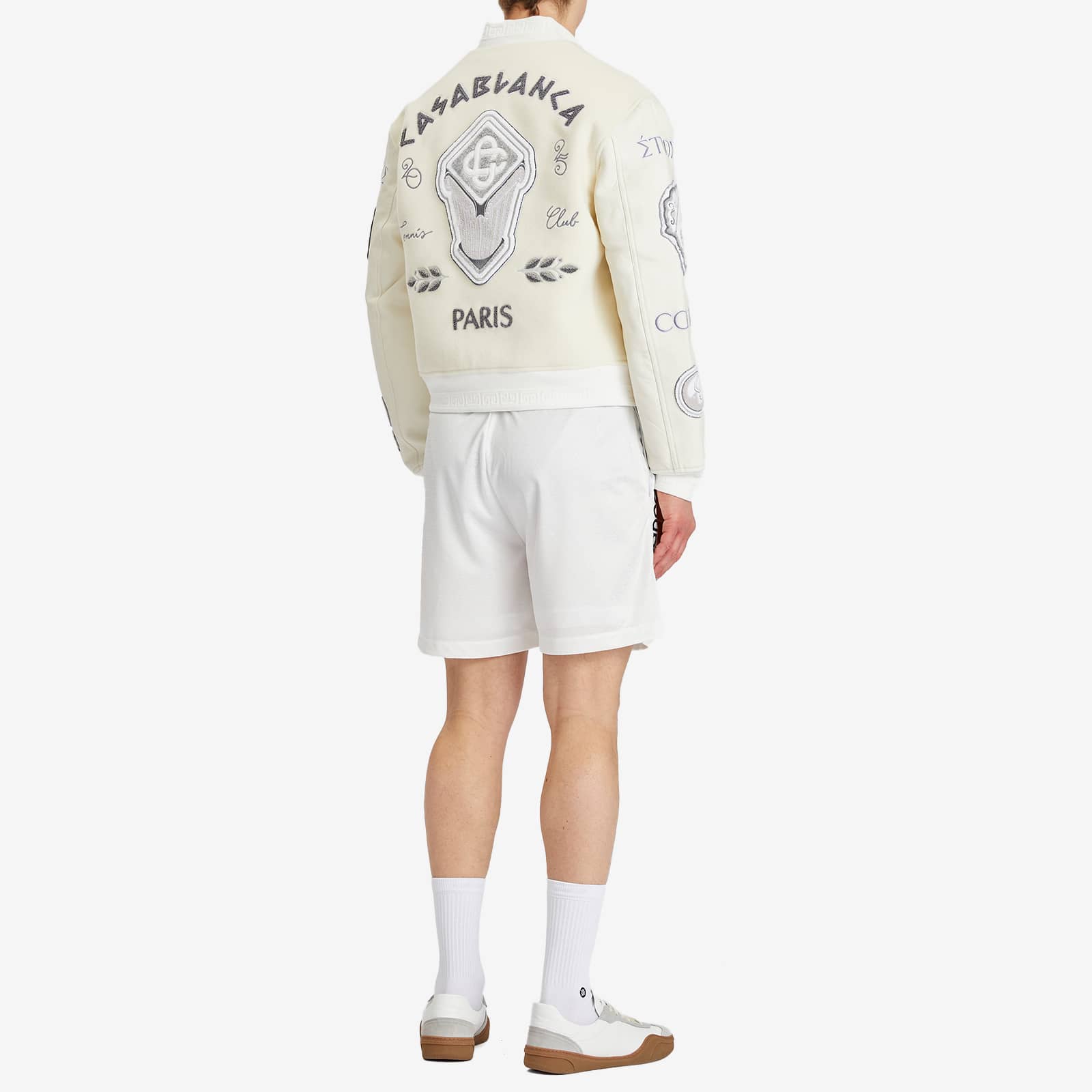 Casablanca Chenille Embroidered Varsity Jacket