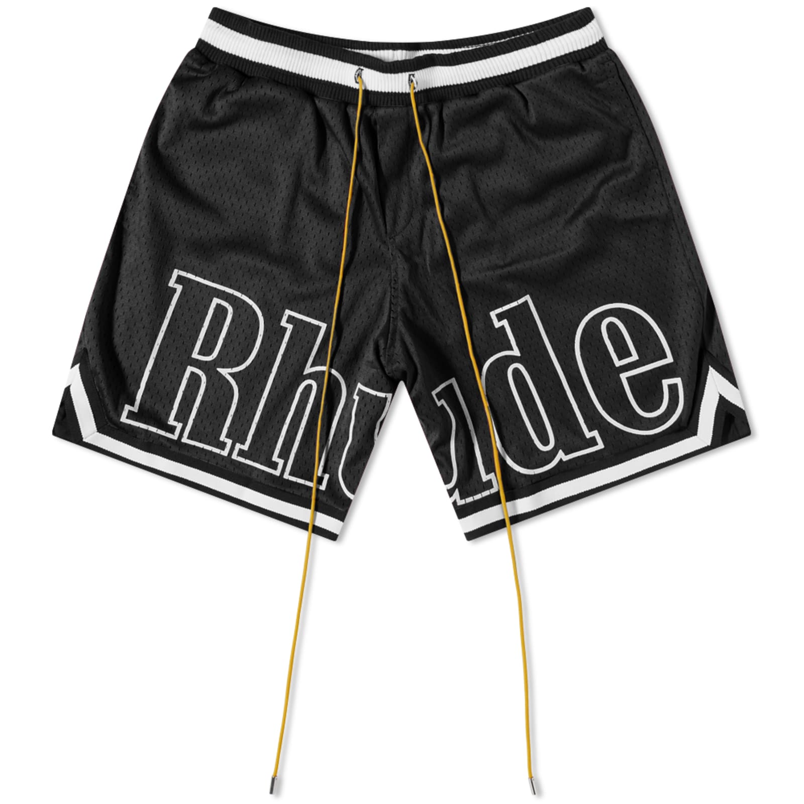 Rhude Court Logo Shorts - Black