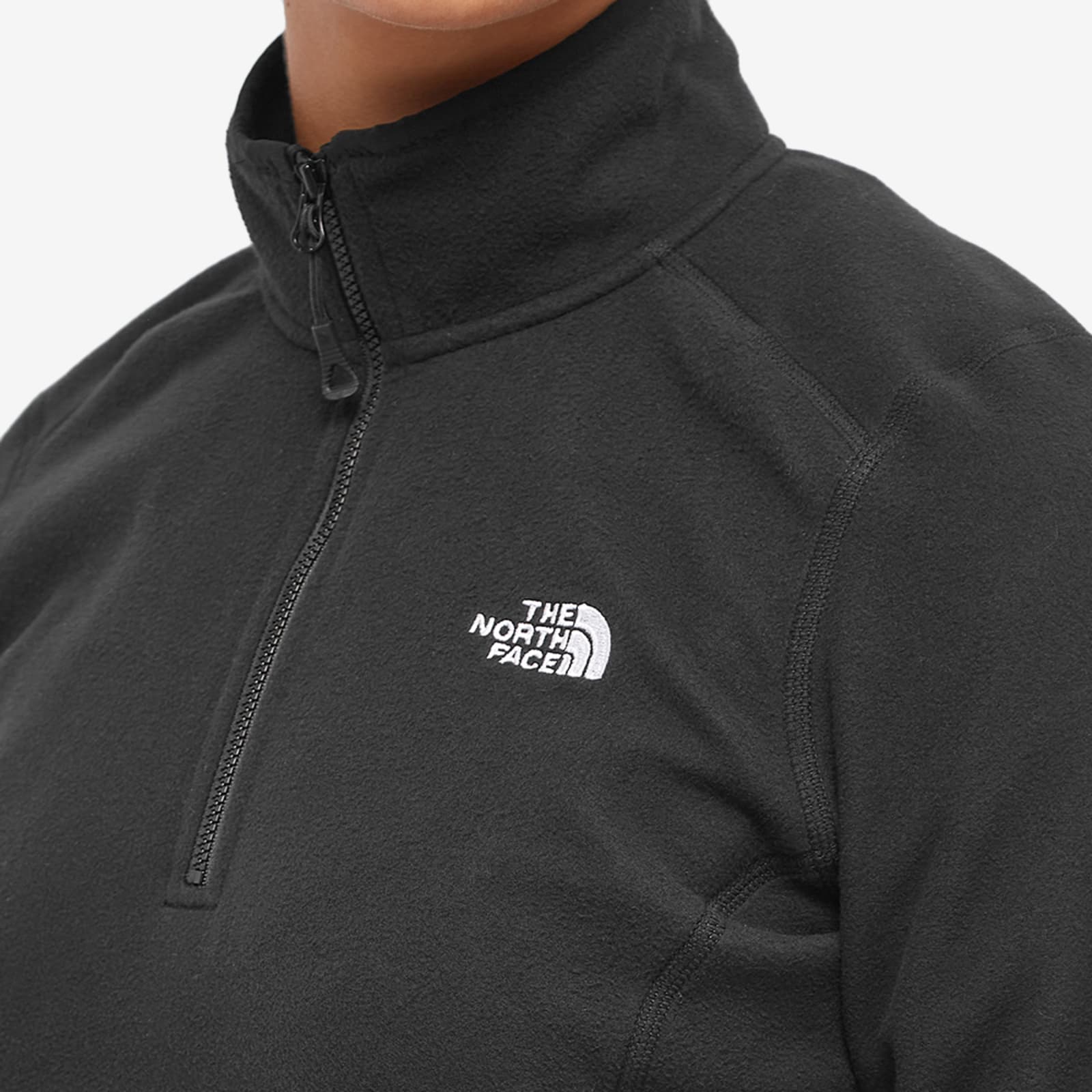 The North Face 100 Glacier Quarter Zip Fleece - Tnf Black