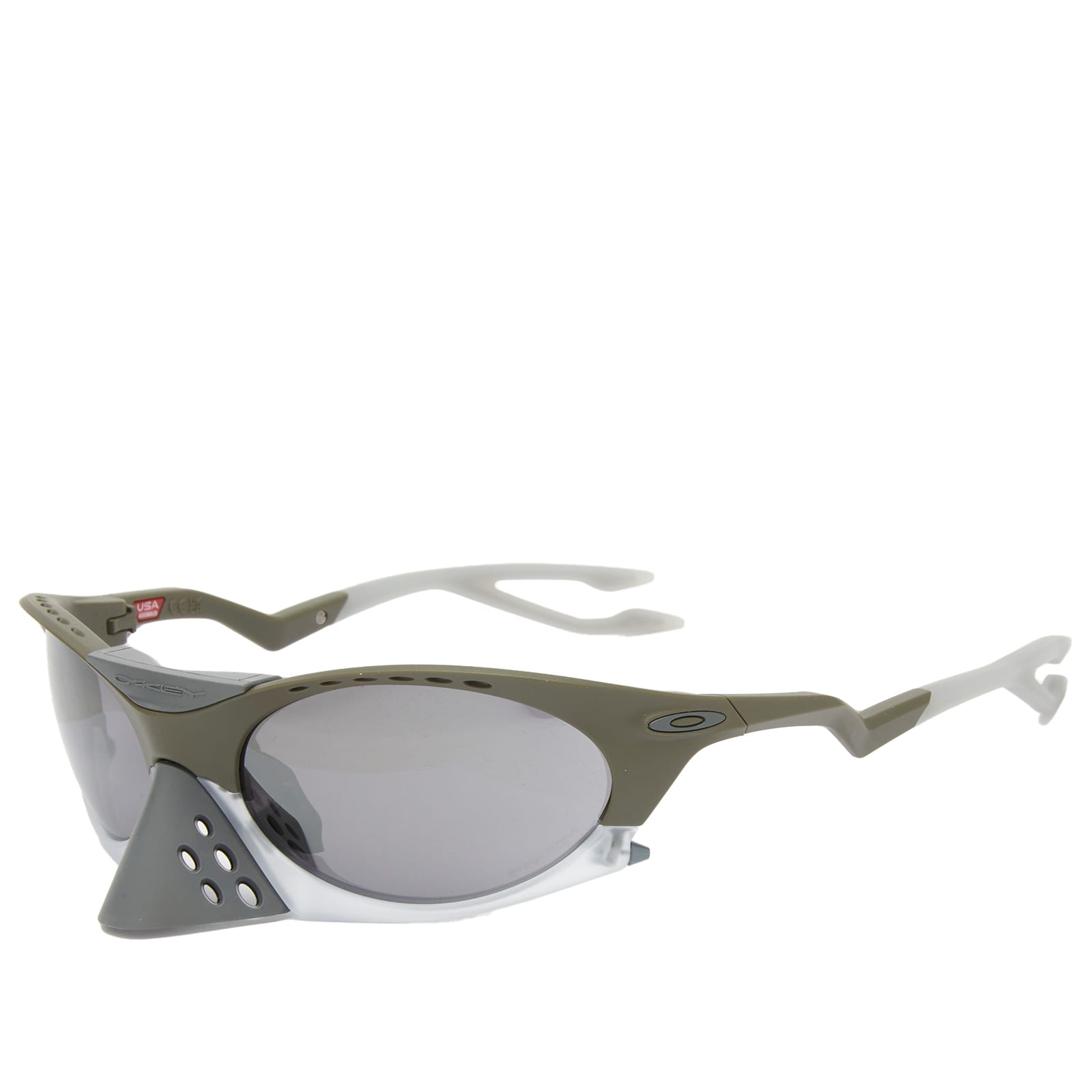 Oakley Latitude Plantaris Sunglasses - Matte Moss Green & Prizm Black