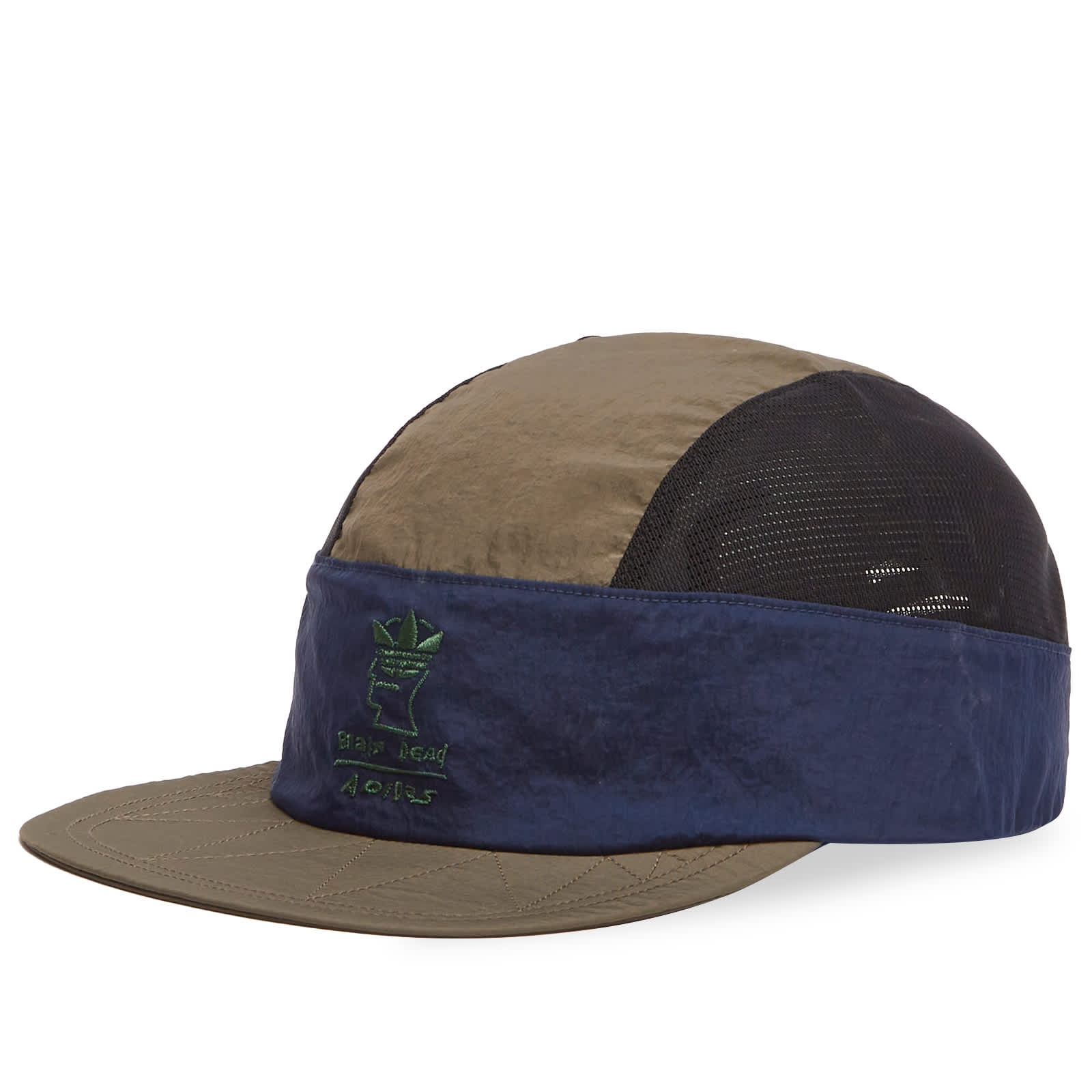 adidas x Brain Dead Cap - Black, Collegiate Navy & Branch