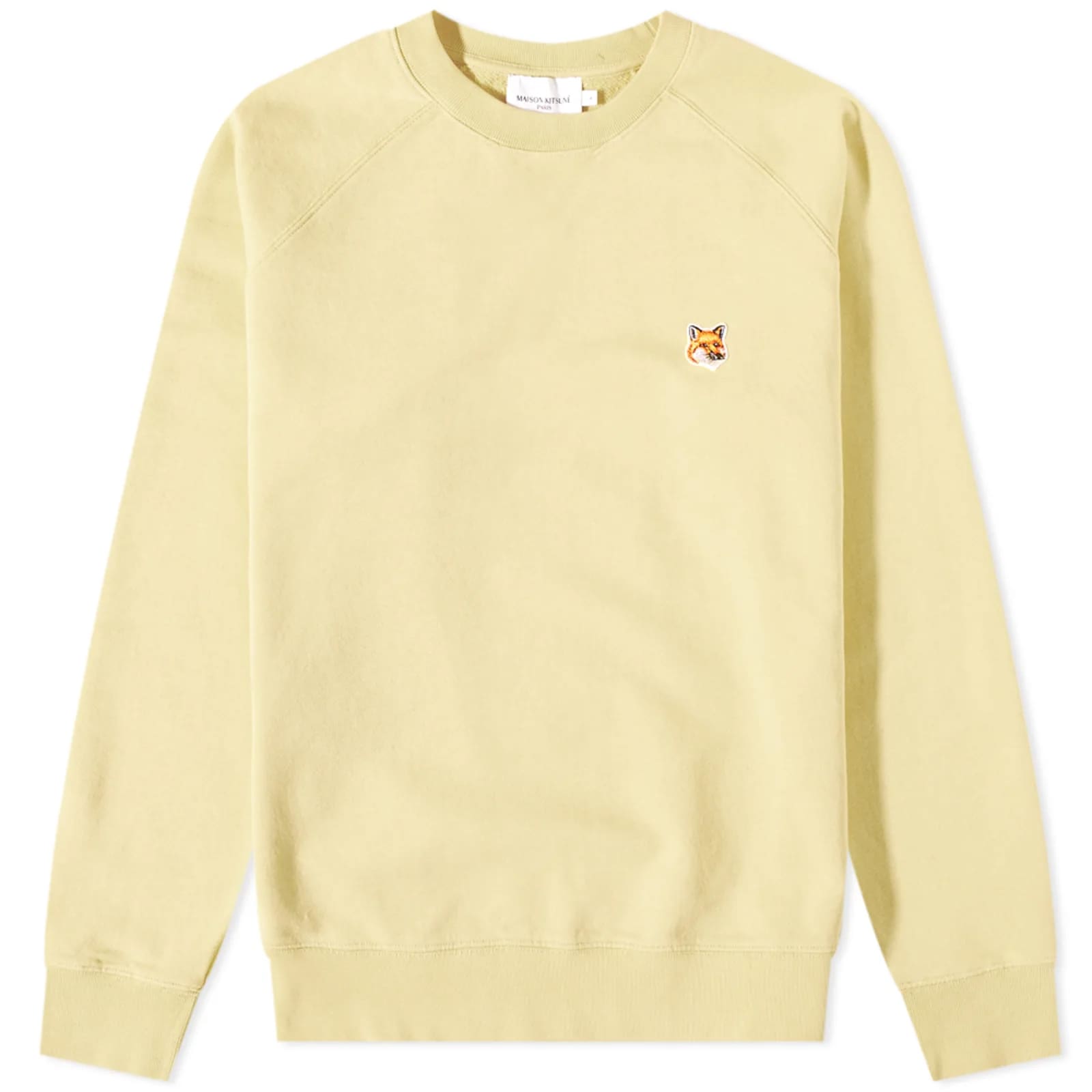Maison kitsune fox head patch sweatshirt Clearance