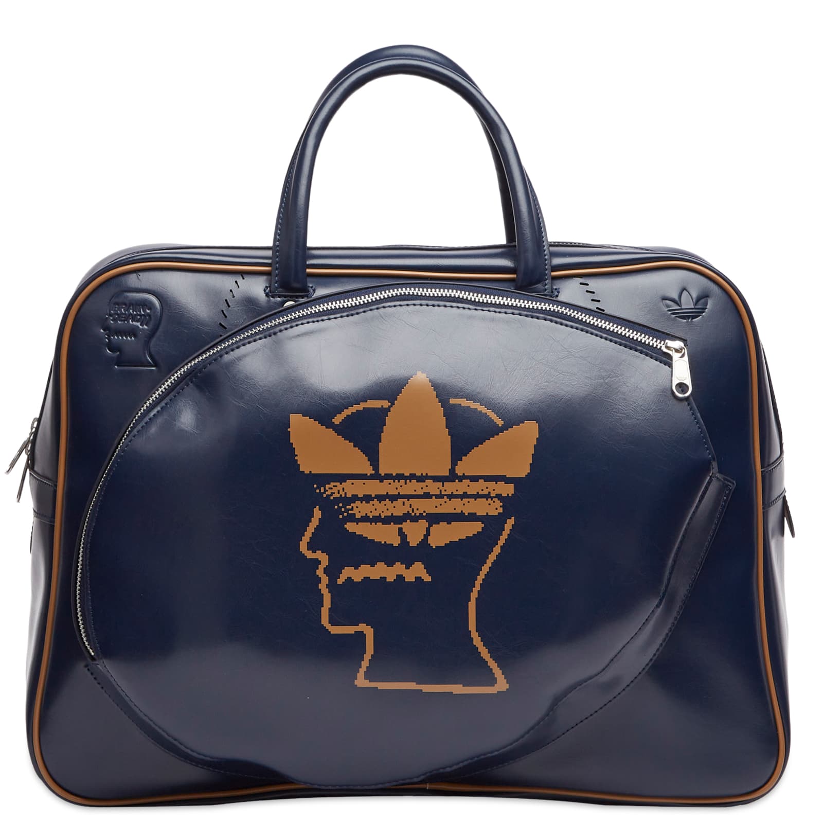 adidas x Brain Dead Bag - Collegiate Navy & Brown Desert