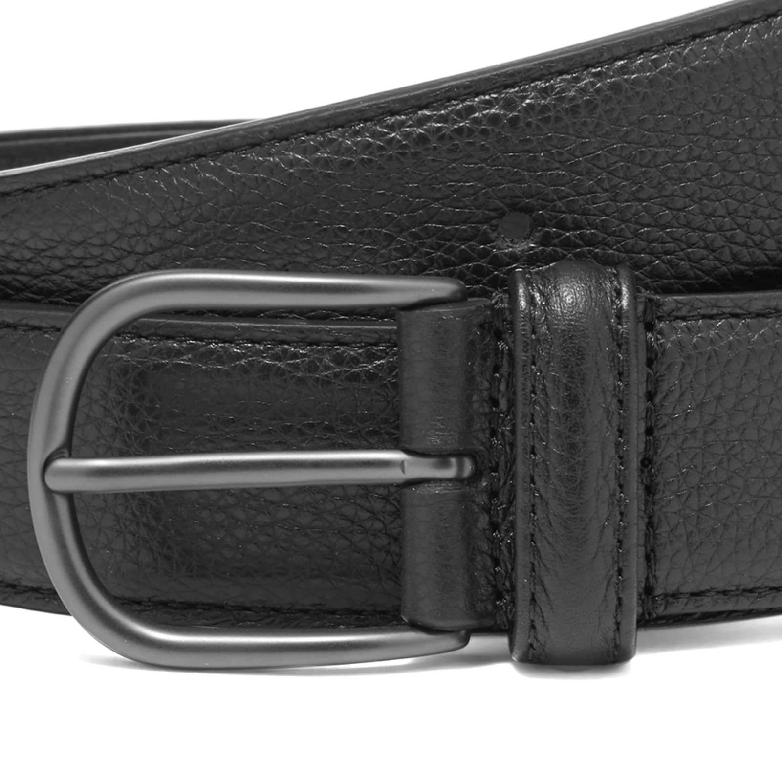 Anderson's Full Grain Leather Belt Black END. (AR)