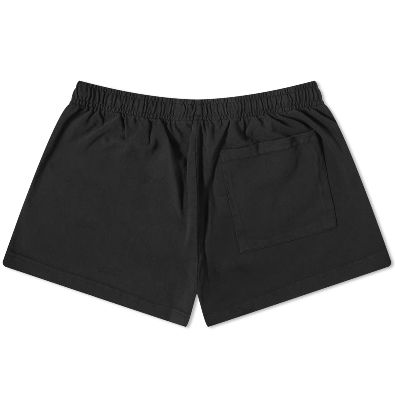 Sporty & Rich Wellness Ivy Disco Shorts - Black & Yellow