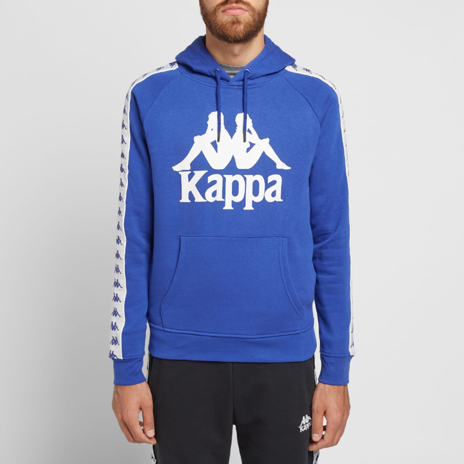 Blue kappa hoodie clearance