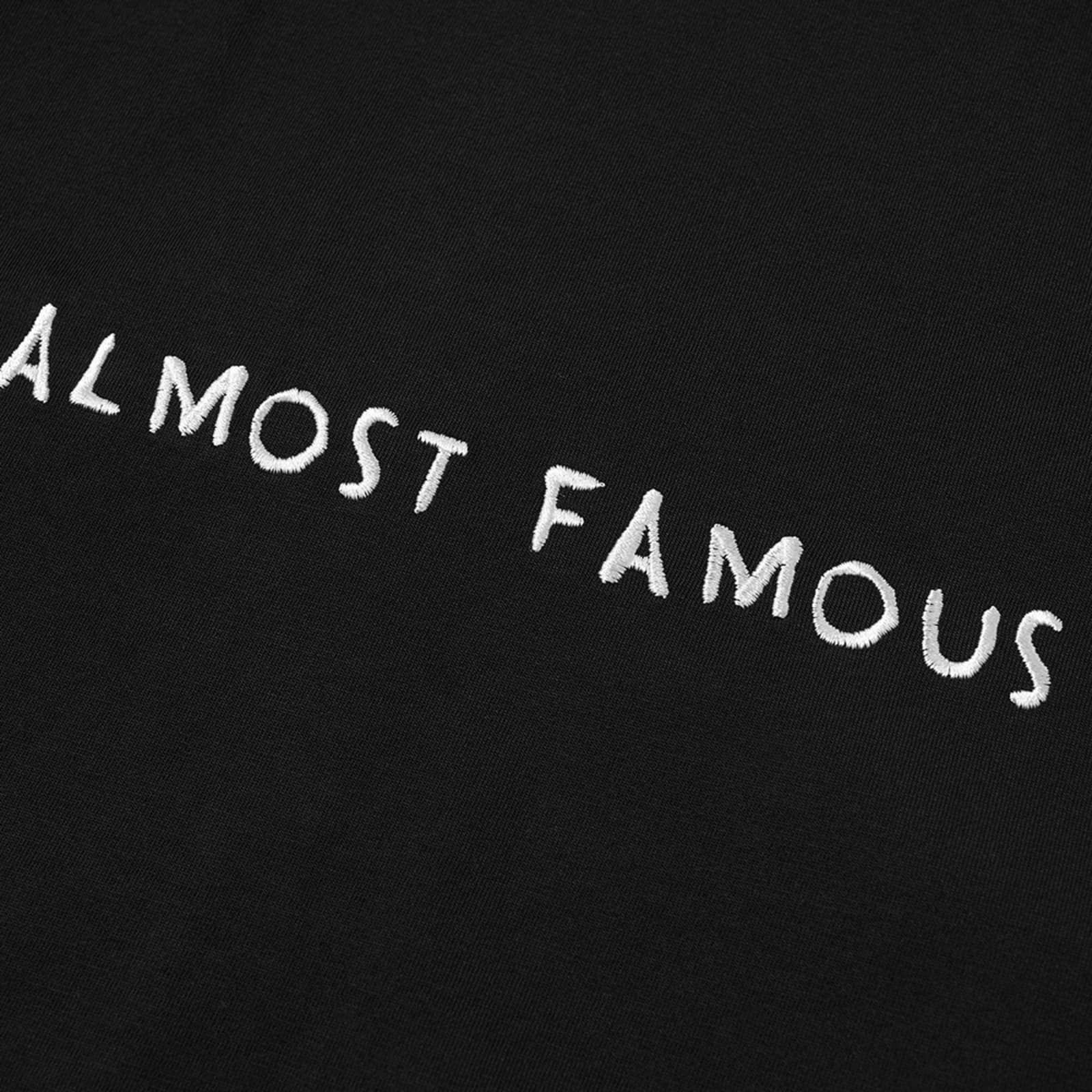 NASASEASONS Almost Famous T-Shirt - Black