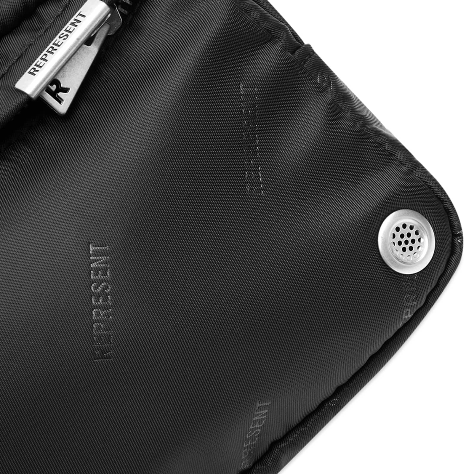 Represent Jaquard Cross Body Bag Black END.