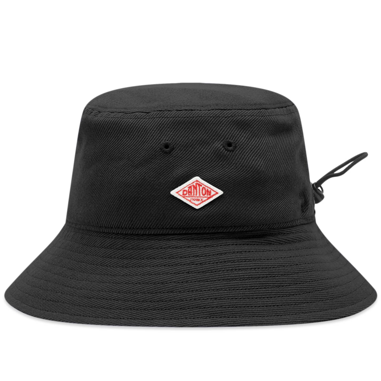 Danton Drawcord Bucket Hat Black END.