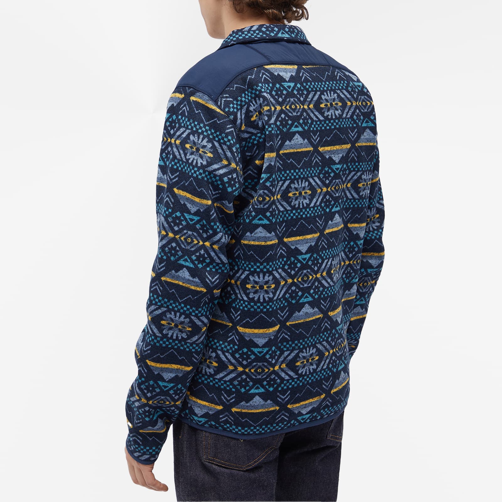 Columbia Sweater Weather™ II Printed Half Zip Fleece Collegiate Navy