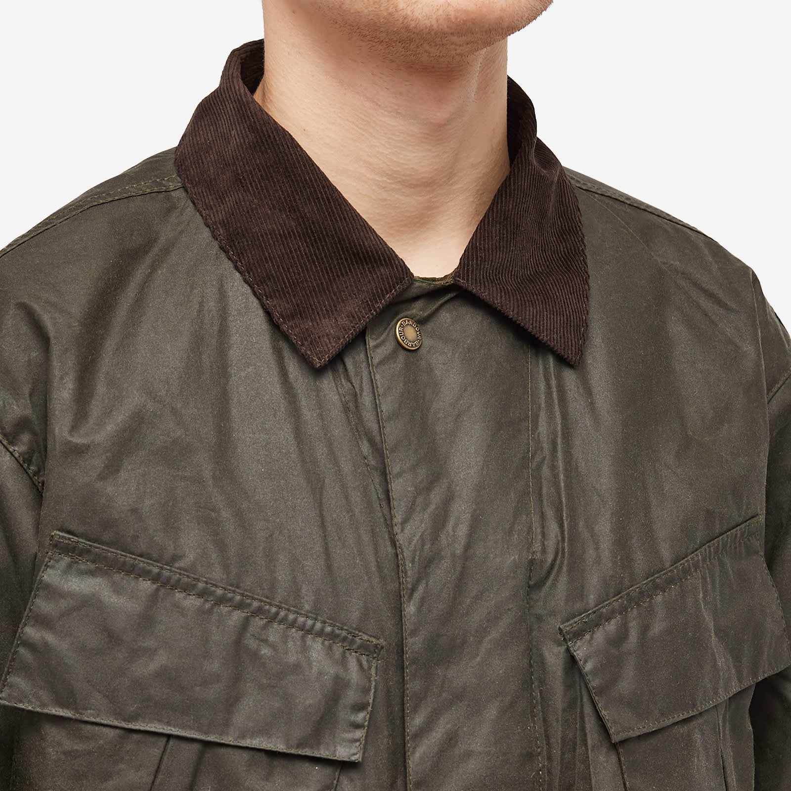 Barbour Heritage+ Utility Wax Jacket Archive Olive END. (GB)