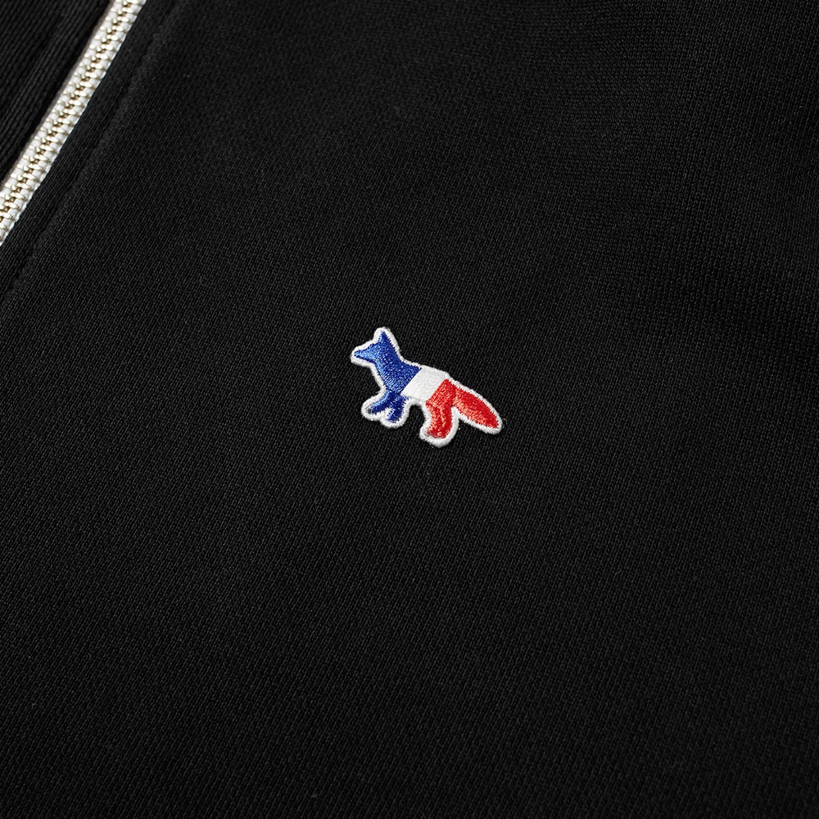 Maison kitsune zip hoodie clearance