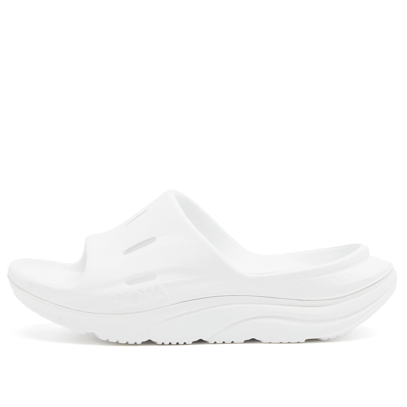 HOKA ONE ONE Ora Recovery Slide 3 - White & White