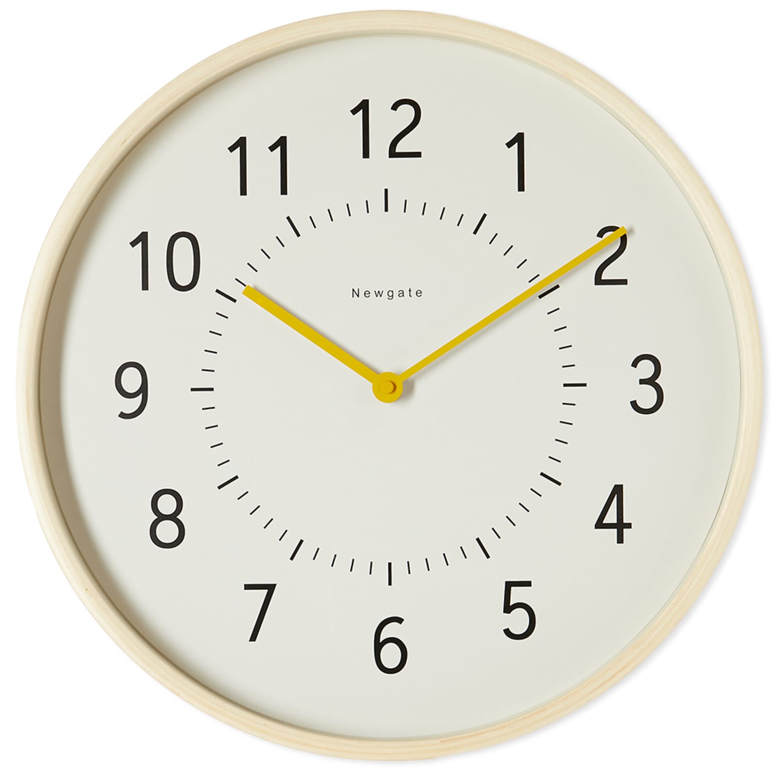 Newgate Clocks Monopoly Wall Clock - Yellow