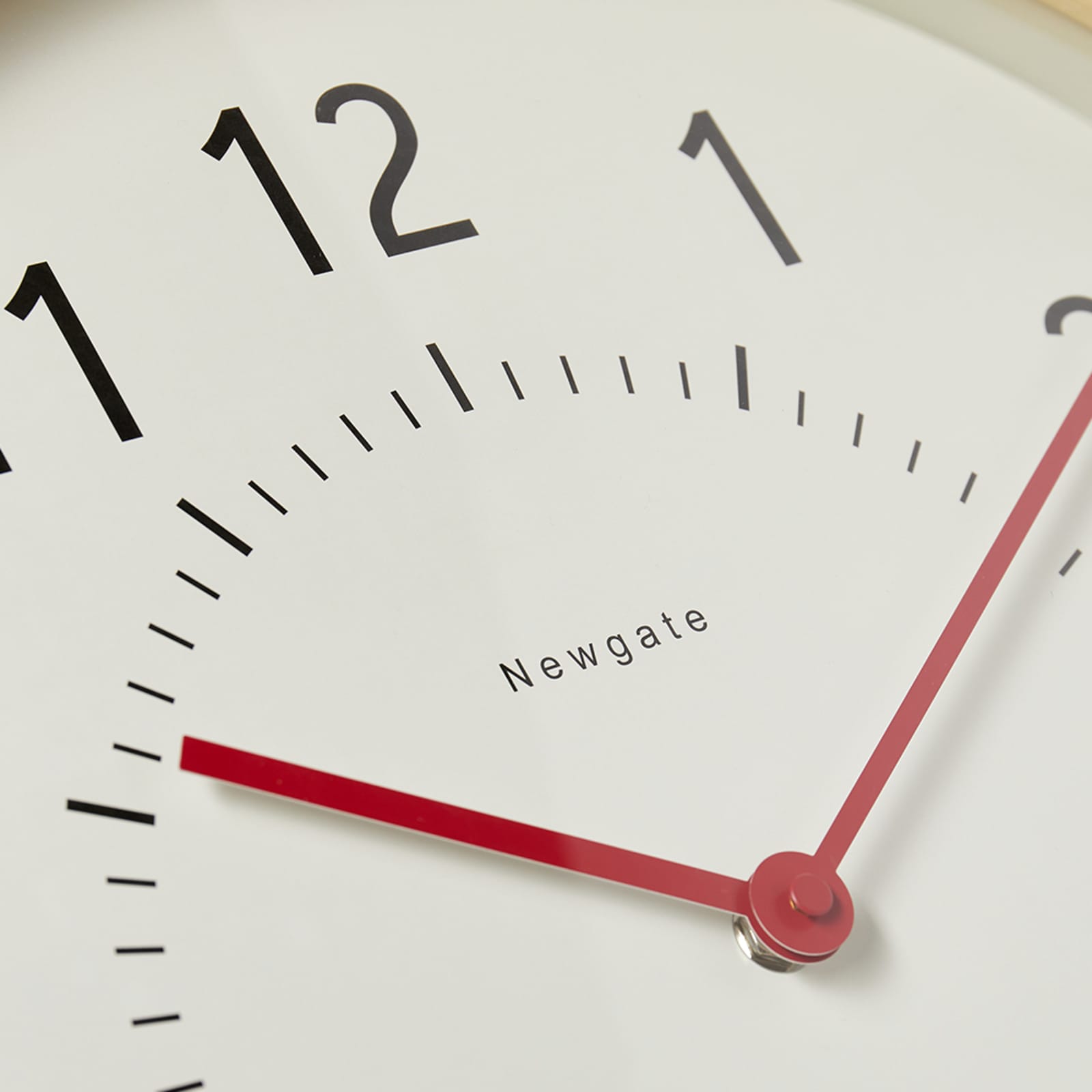 Newgate Clocks Monopoly Wall Clock Red END.