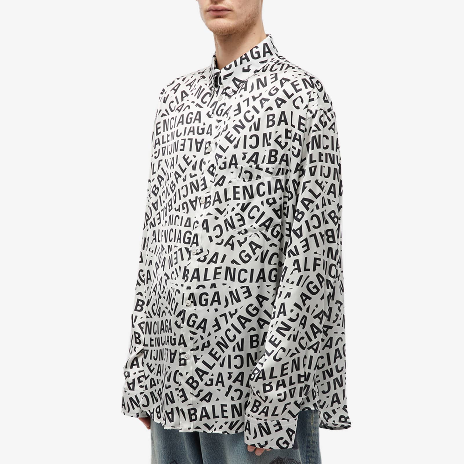 balenciaga all over t shirt