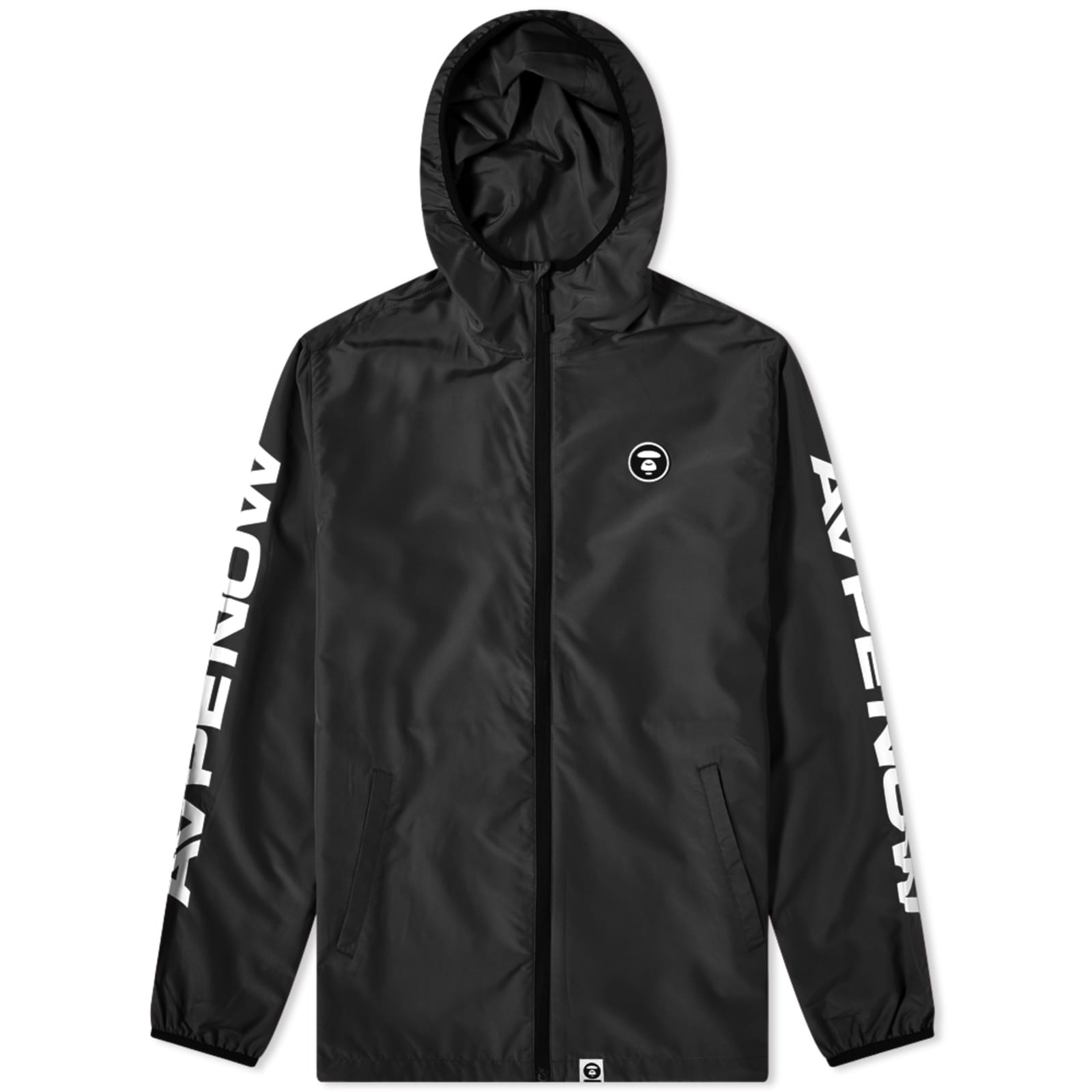 AAPE One Point Windbreaker Black END. (GB)