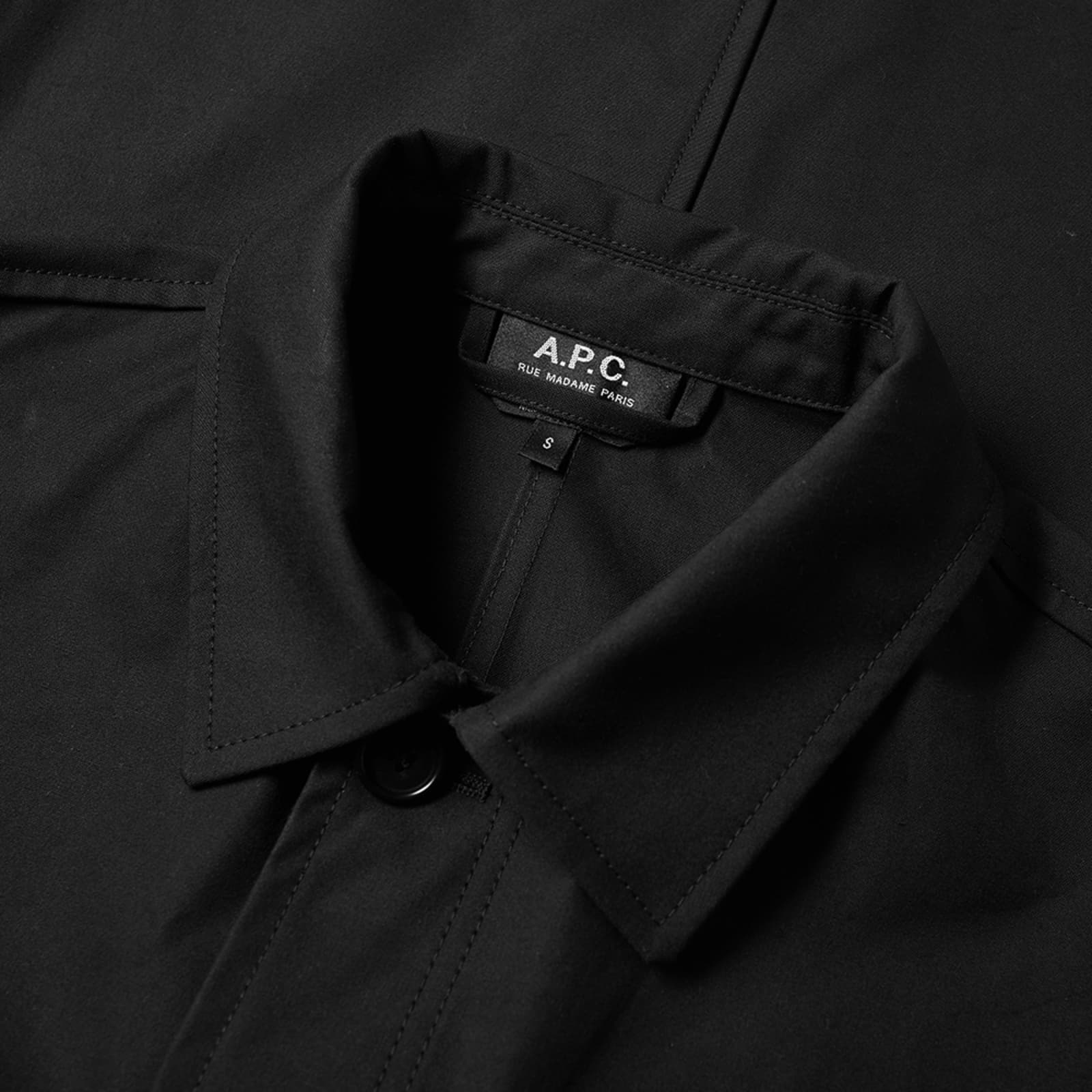 A.P.C. Andre Technical Chore Jacket Black END.