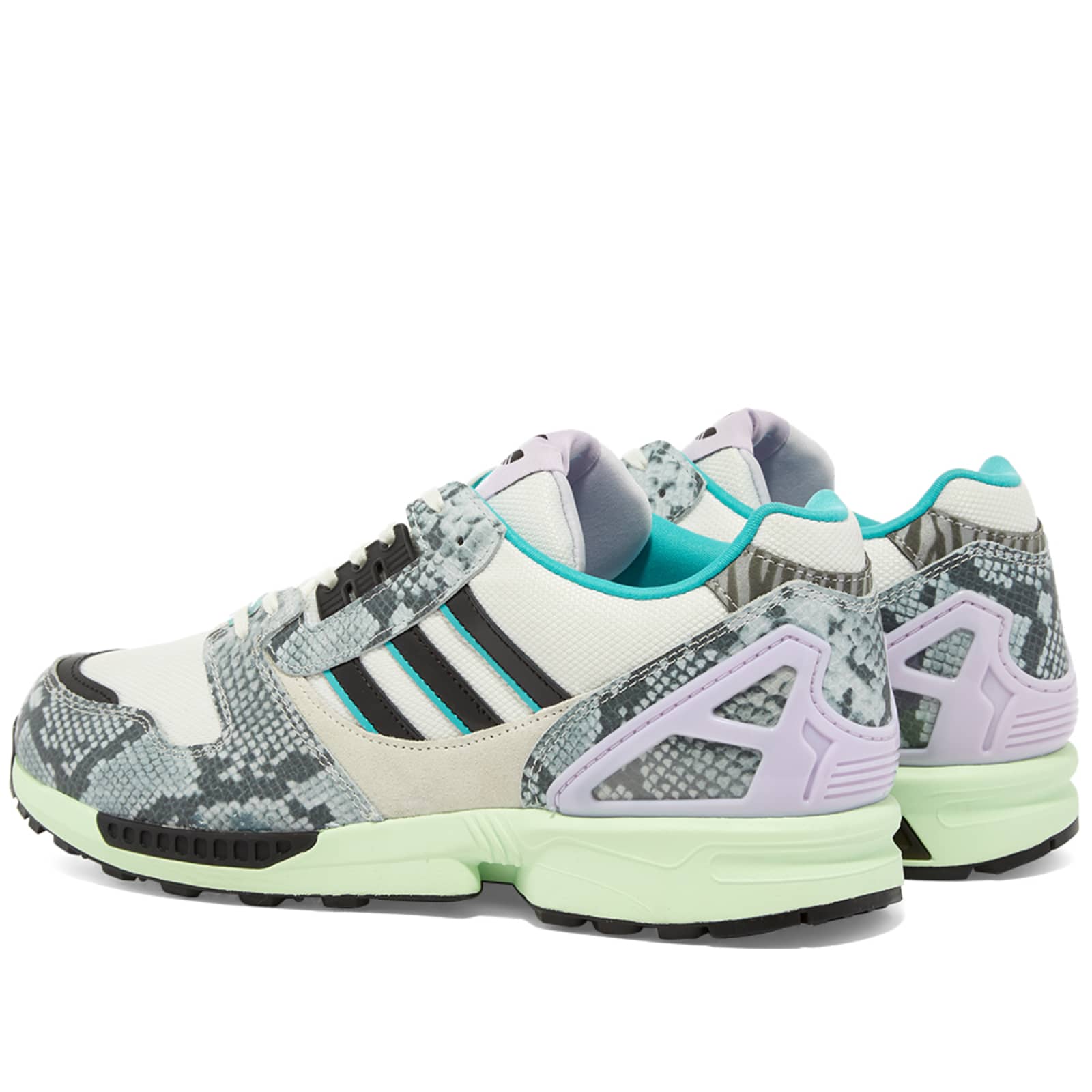 Adidas ZX8000 Lethal Nights - White Tint, Black & Aqua