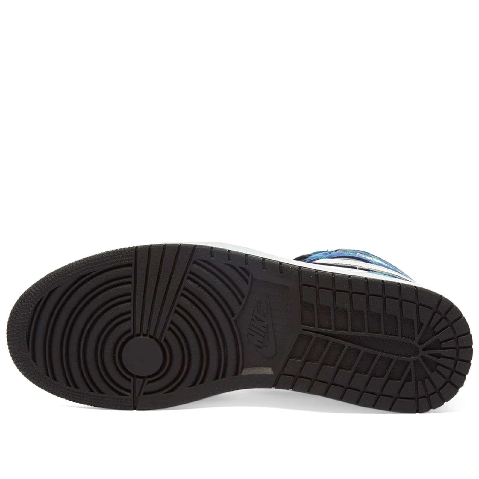 jordan 1 white black aurora green