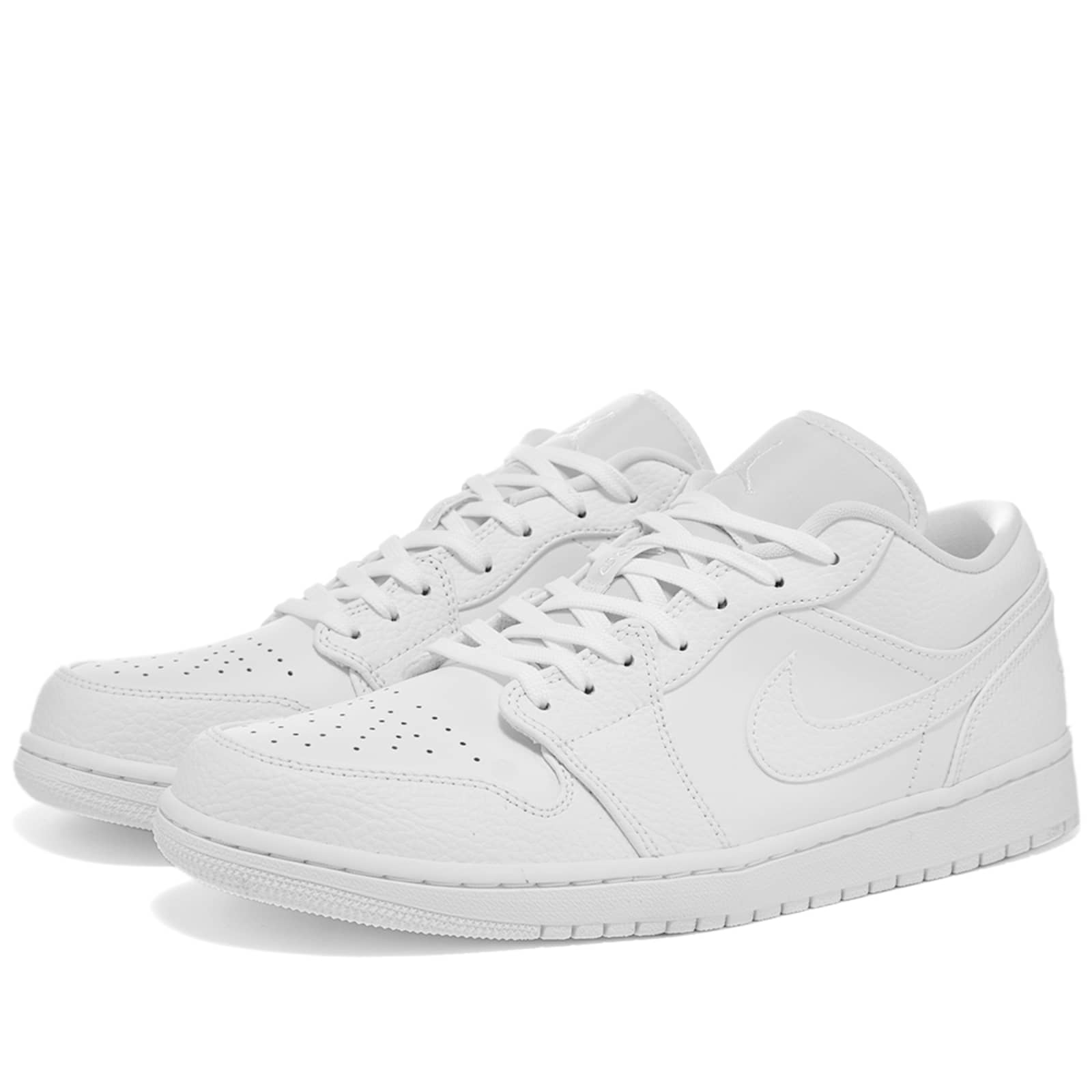 white on white air jordan 1