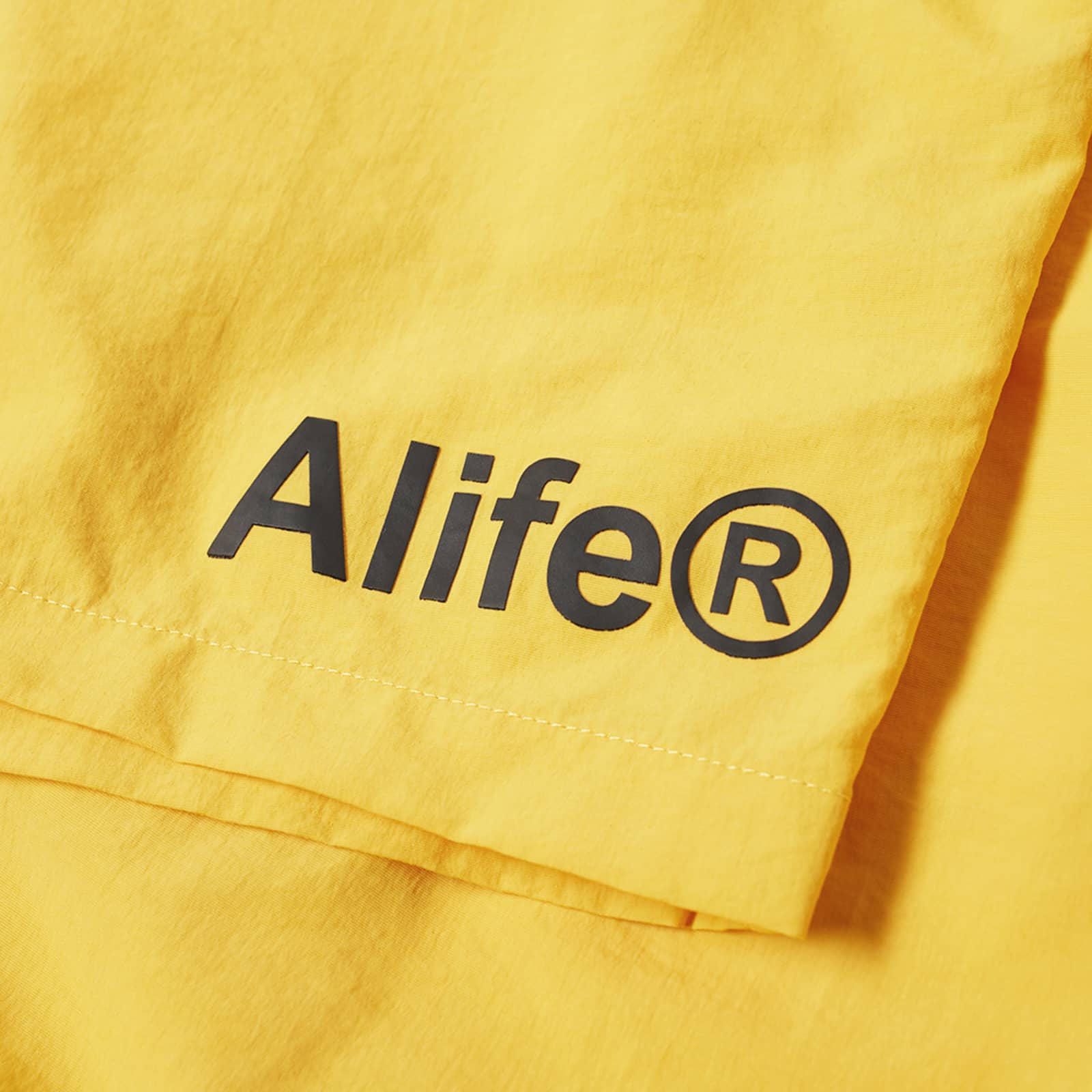 Alife Basics Nylon Short - Yellow