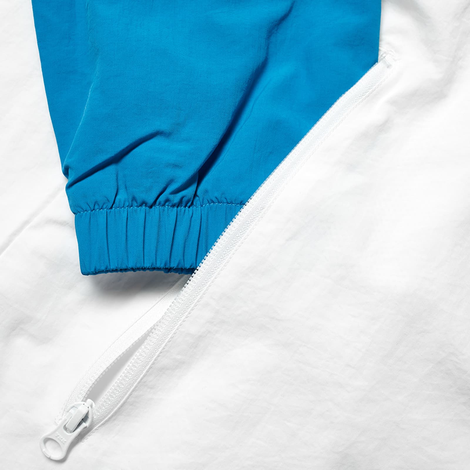 Alife Registered Logo Half Zip Hoodie - Light Blue & White