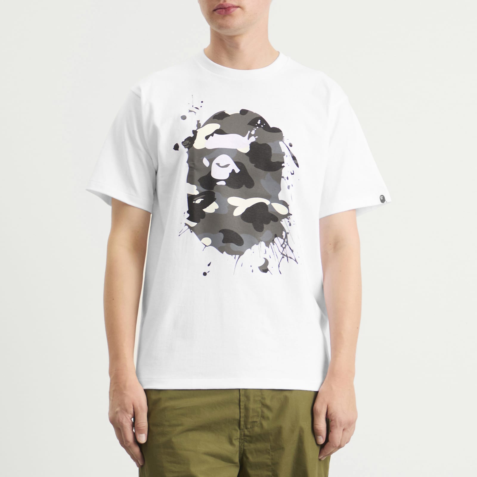 A Bathing Ape City Camo Painting Head T-Shirt