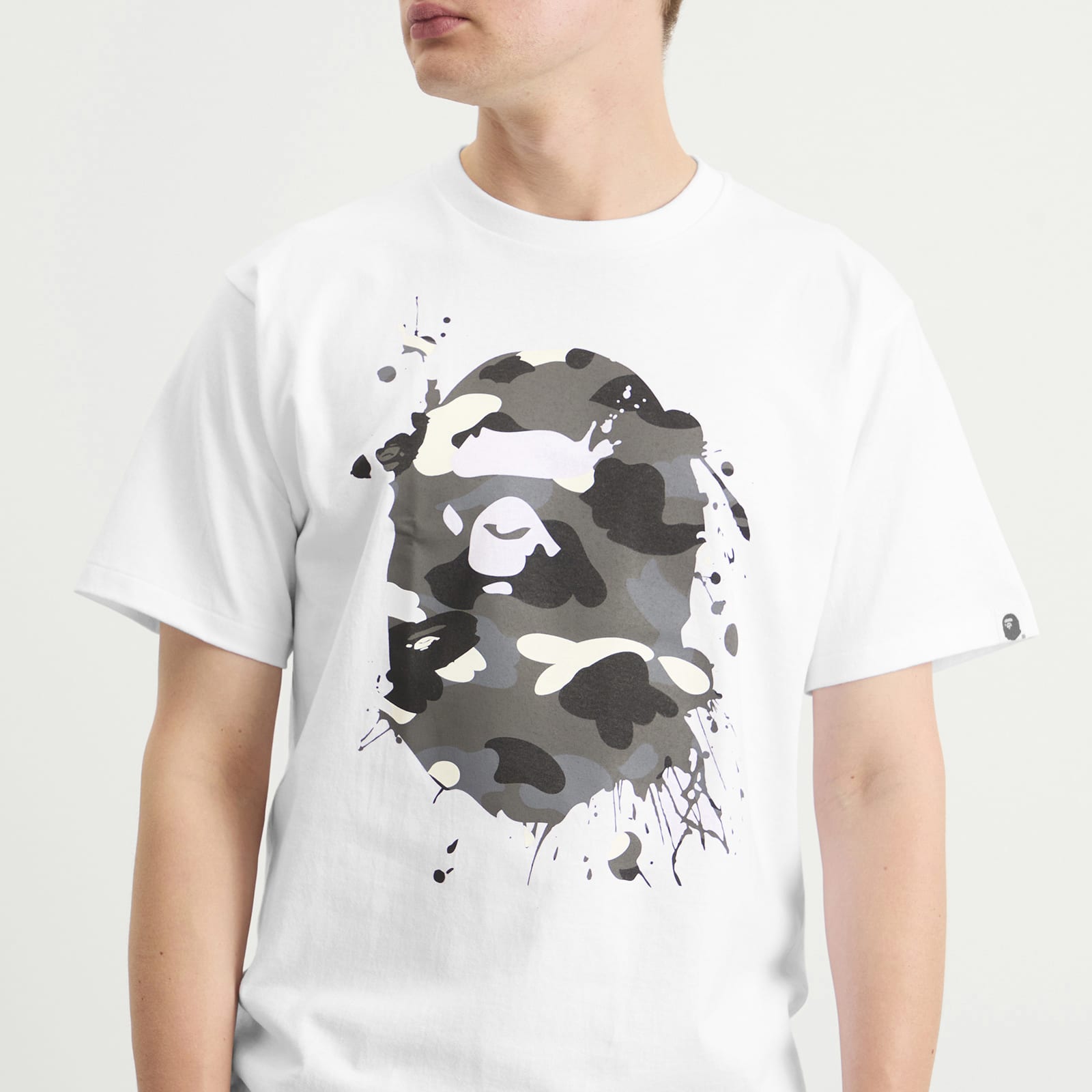 A Bathing Ape City Camo Painting Head T-Shirt