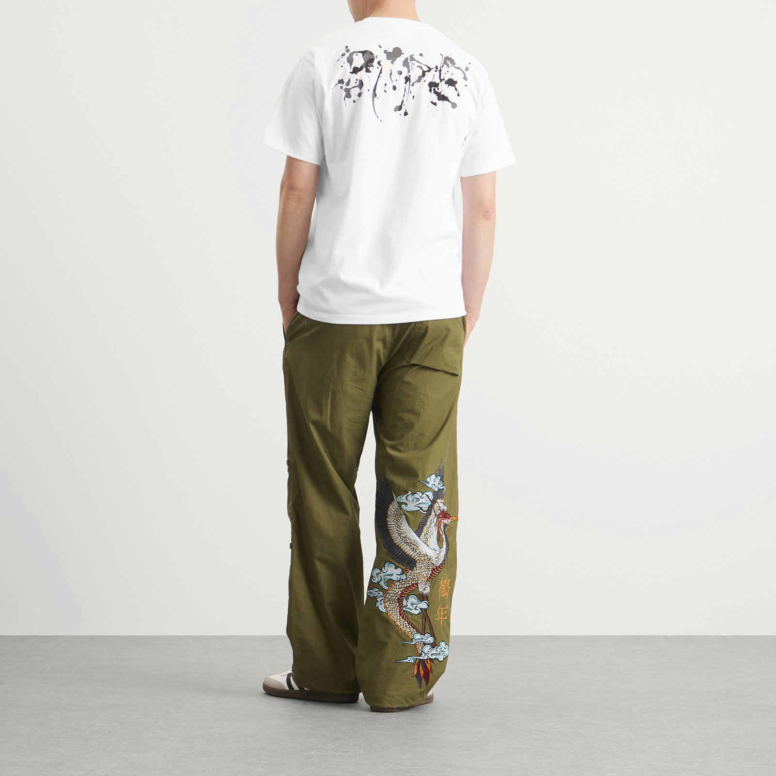 A Bathing Ape City Camo Painting Head T-Shirt