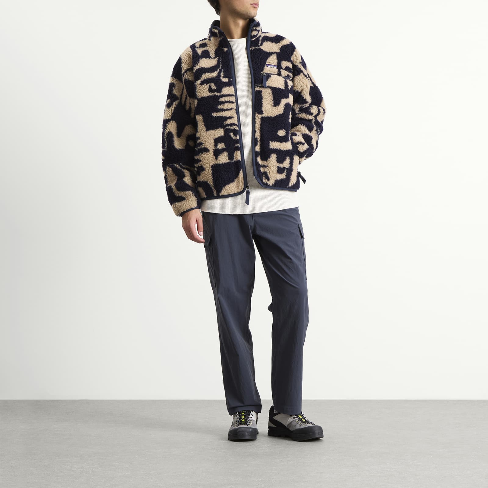 Patagonia Natural Blend Retro Cardigan - Mother Tree Oar Tan