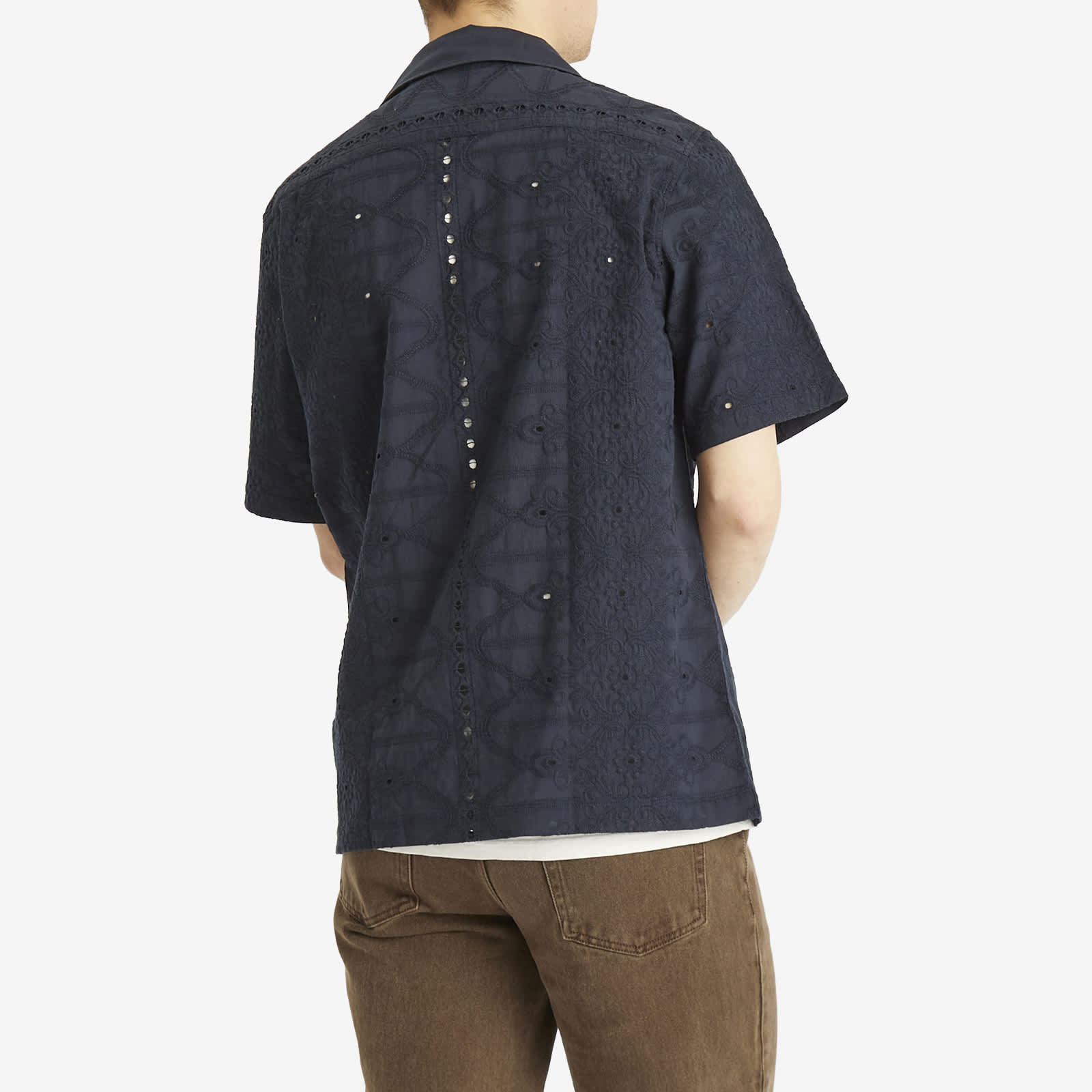 NN07 Julio Broiderie Anglais Vacation Shirt