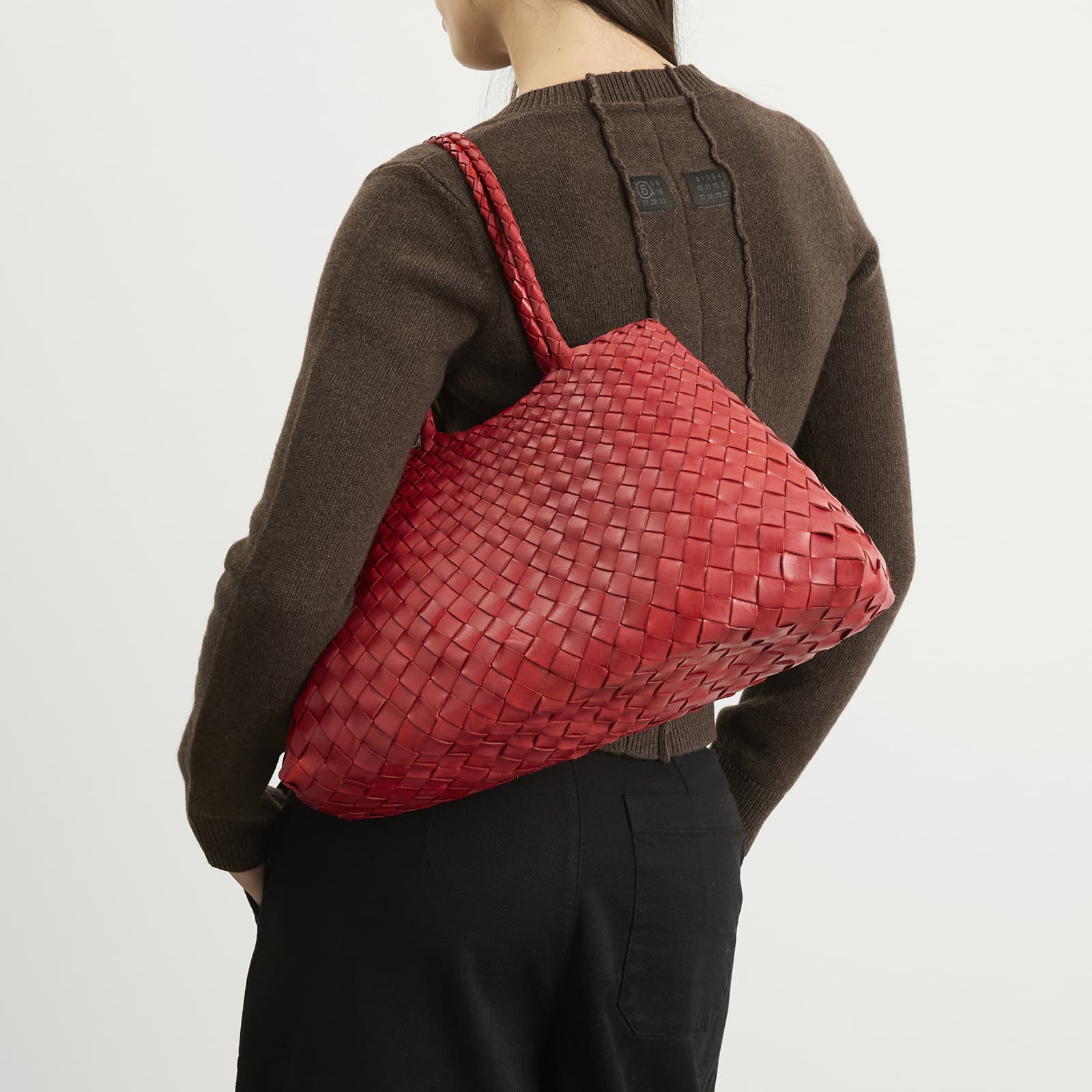 Dragon Diffusion Santa Croce Large Bag - Red