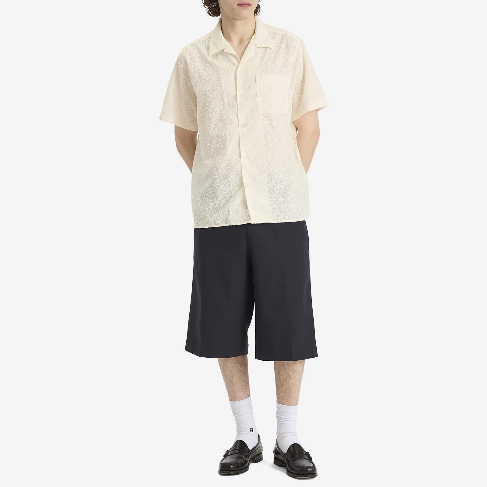Foret Blossom Broderie Anglais Vacation Shirt