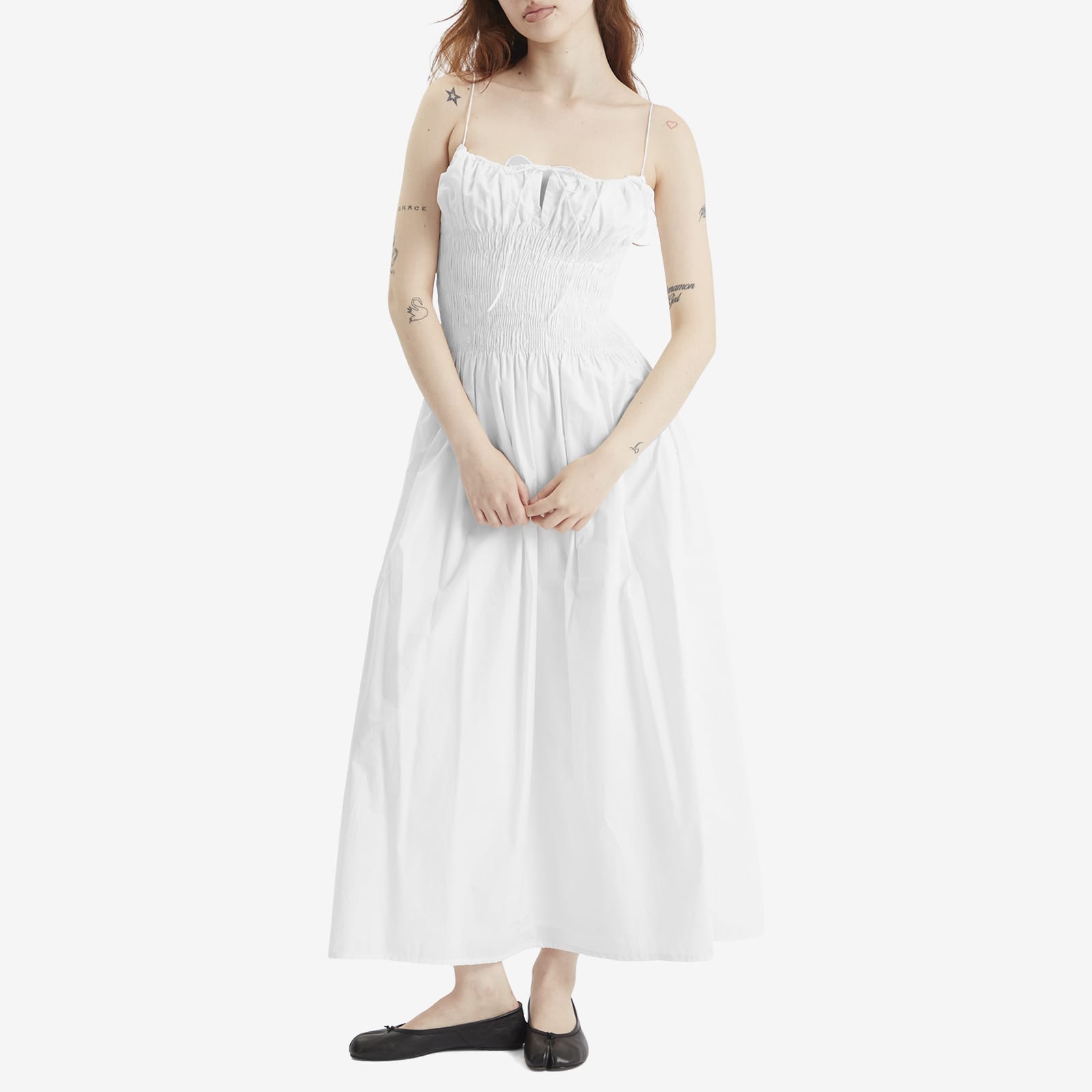 Faithfull The Brand Aya String Midi Dress
