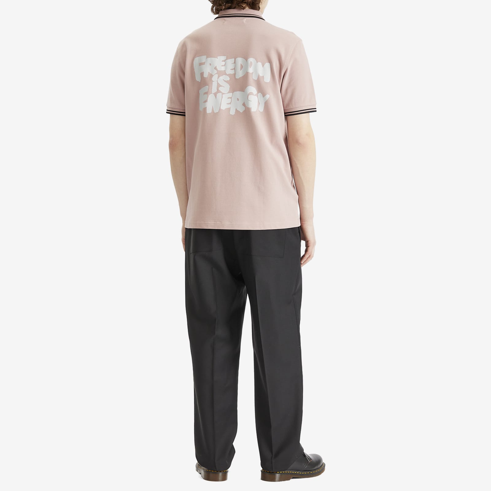 Comme des Garçons SHIRT x Fred Perry Polo Shirt - Rose